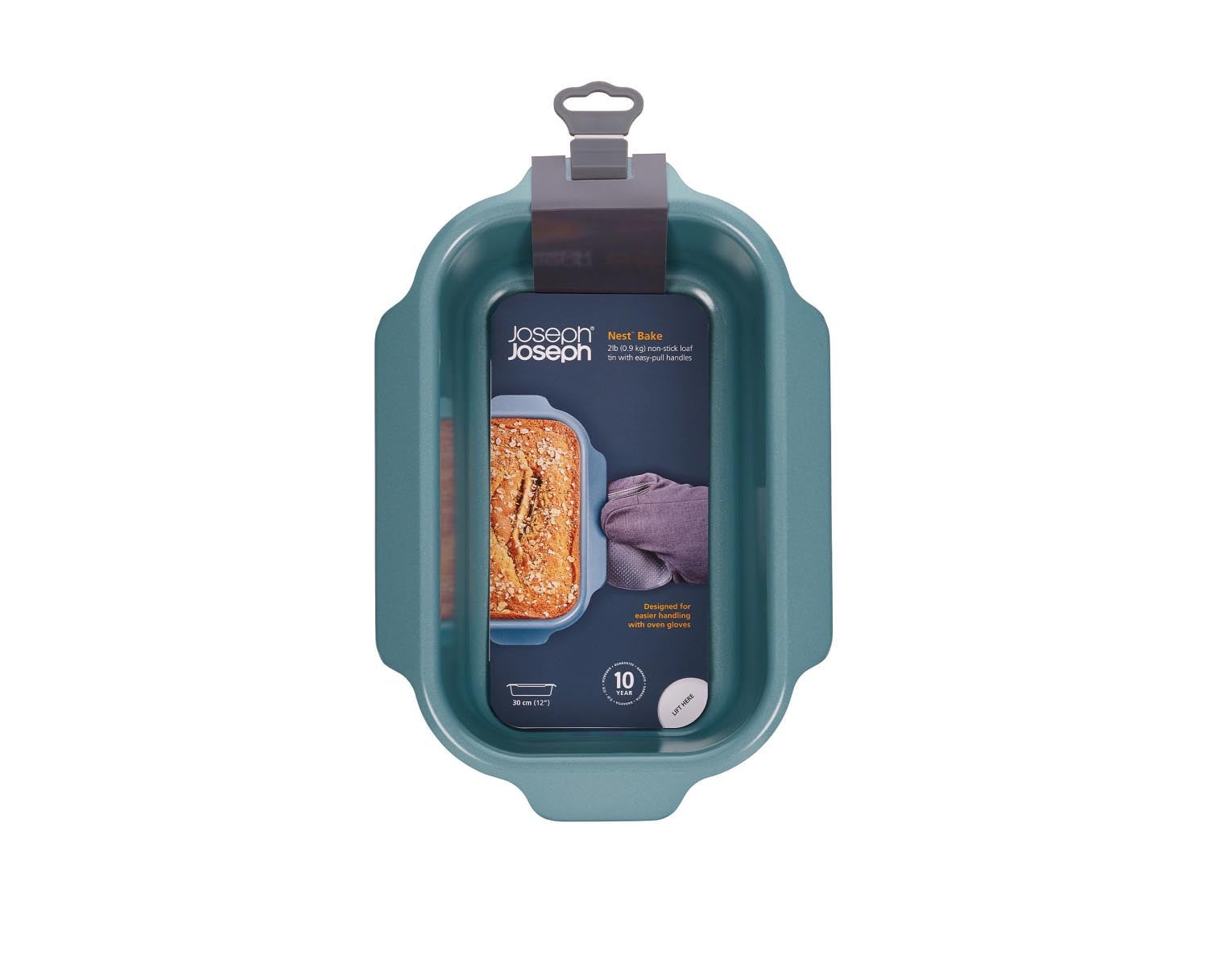 Joseph Joseph Nest Bake Backform 19x30x7cm, antihaftbeschichtet, robust, leicht zu reinigen, perfekt für Kuchen und Backliebhaber.