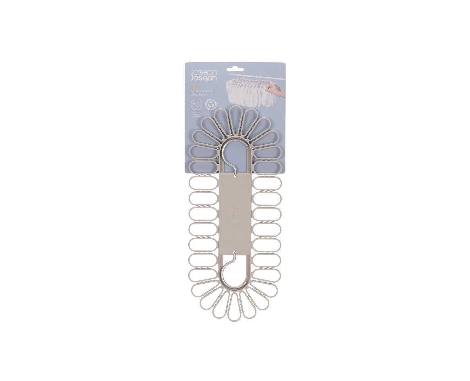 Petal Kleiderbügel von Joseph Joseph: Blütenform, hält 32 Kleinteile, platzsparend und elegant für Ihre Wäscheorganisation.