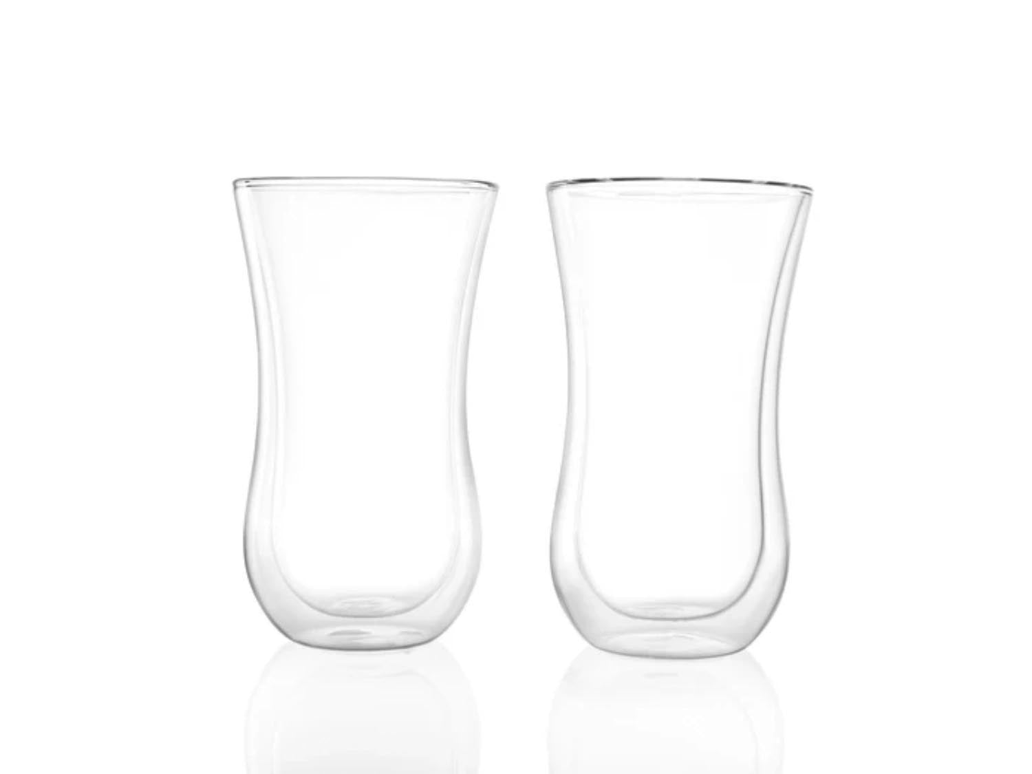 2er Set Coffee n More Teeglas XL 330ml in Transparent präsentiert im Onlineshop von KAQTU Design AG. Espressotassen ist von Stölzle