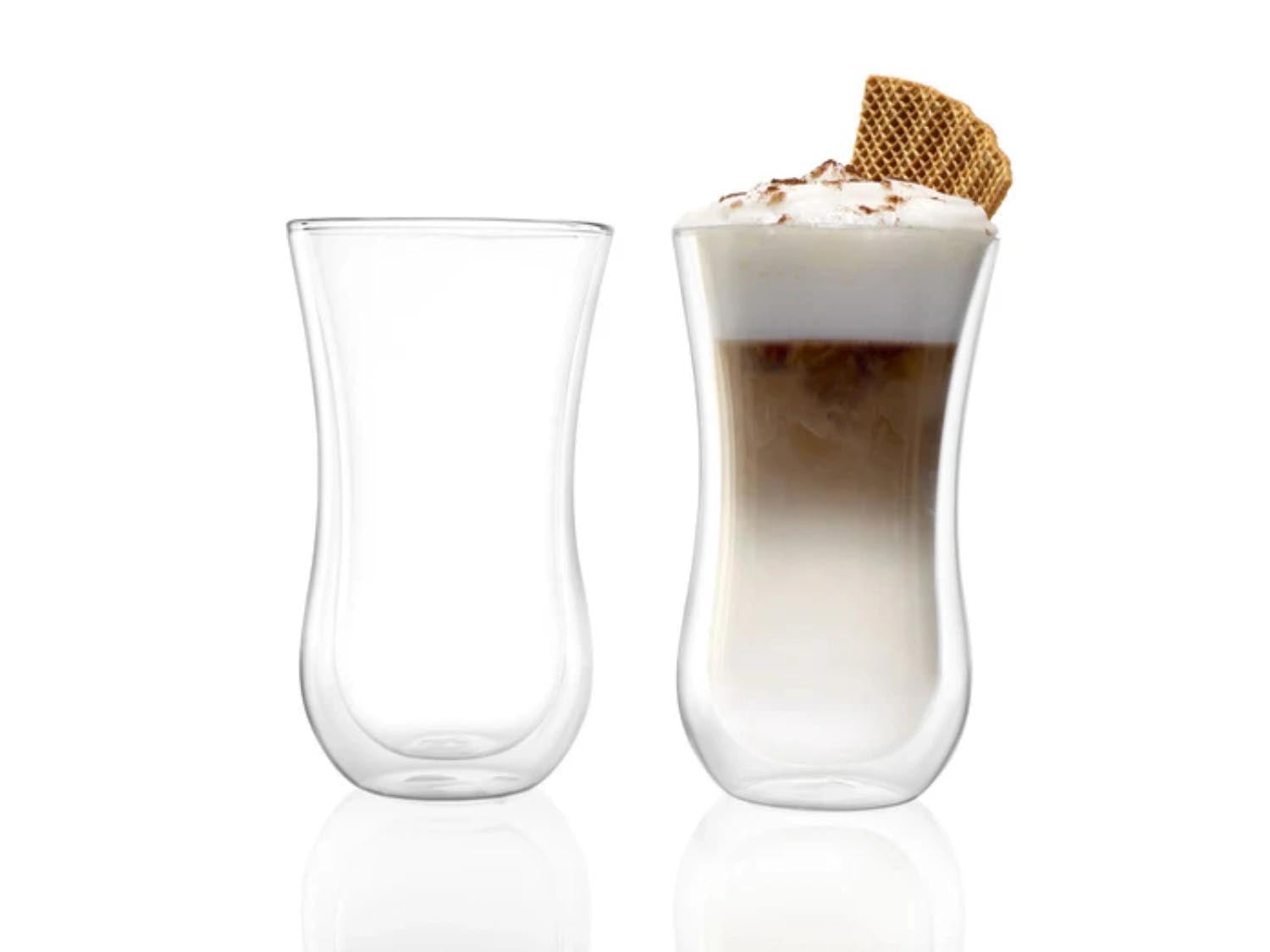2er Set Stölzle Teegläser XL 330ml, perfekt für Kaffee und Tee. Stilvolles, robustes Design für den täglichen Genuss.