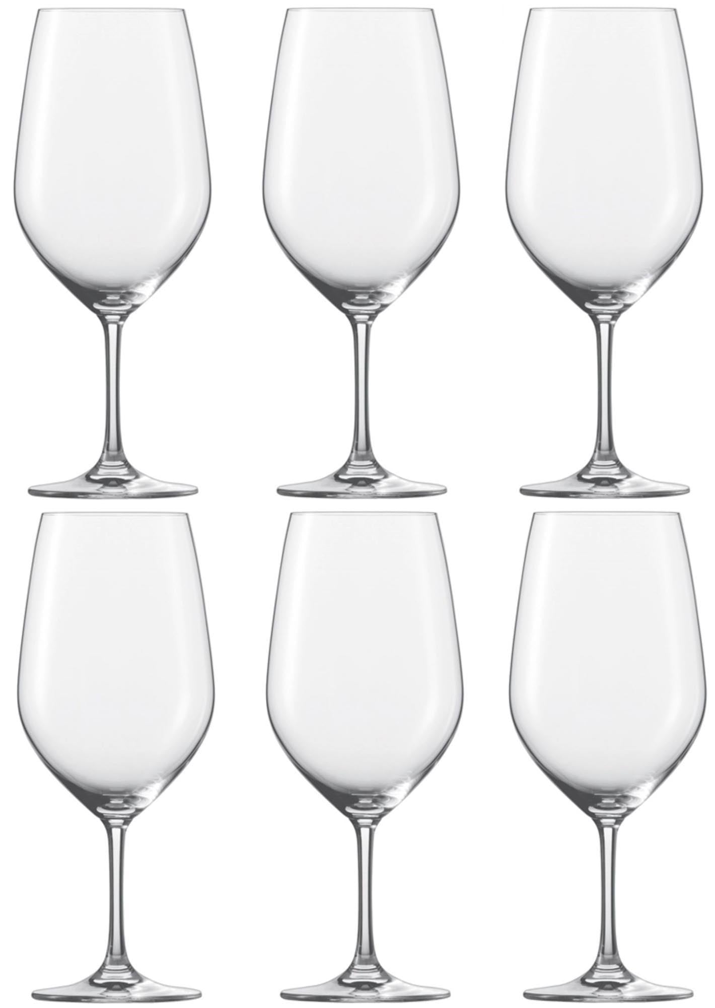 6er Set Vina/Forte 130 Bordeauxkelch 640ml in Transparent präsentiert im Onlineshop von KAQTU Design AG. Glas ist von Zwiesel