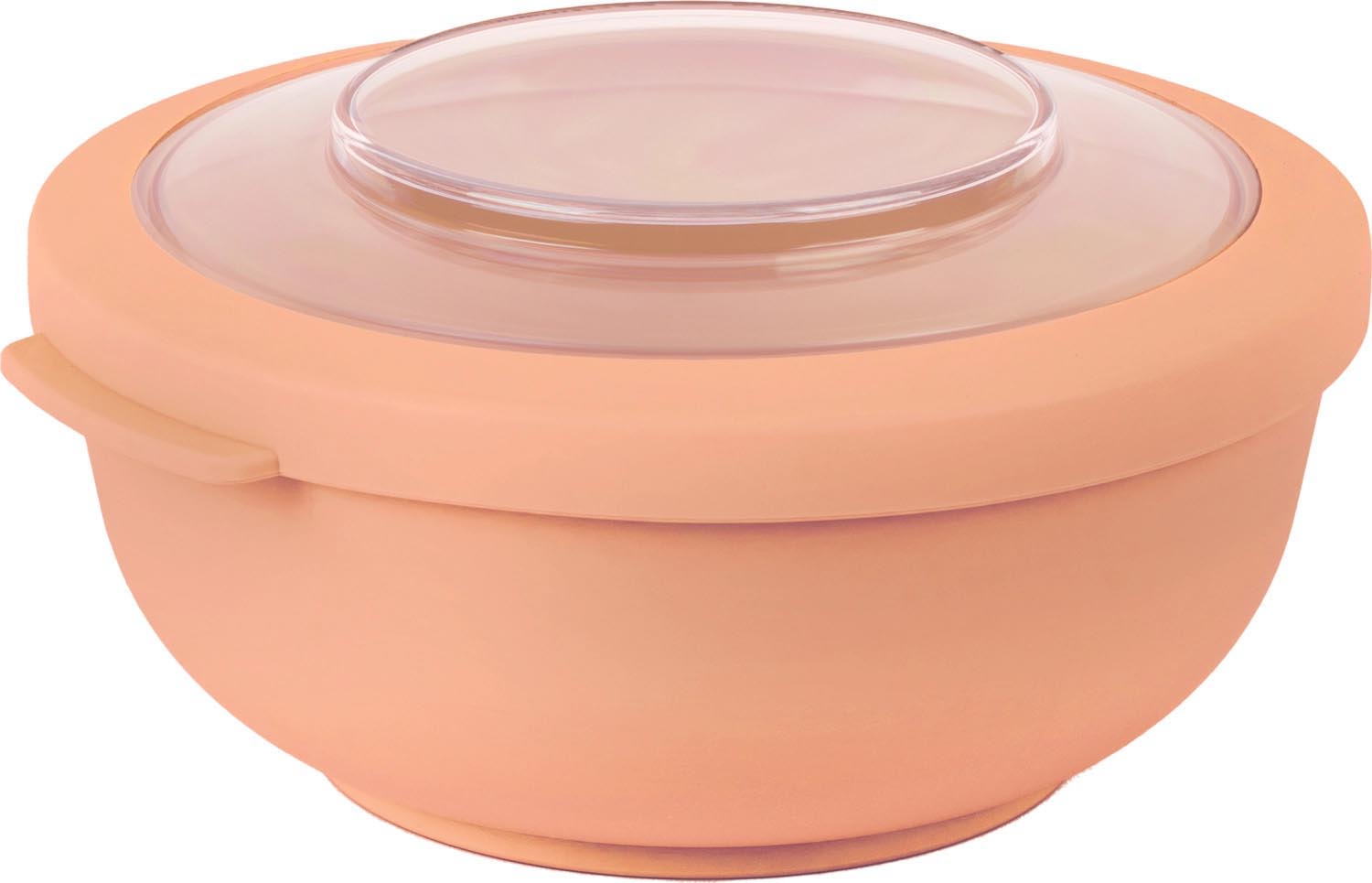 Tylla Bowl 700ml PP peach in Orange präsentiert im Onlineshop von KAQTU Design AG. Aufbewahrungsbehälter ist von Amuse