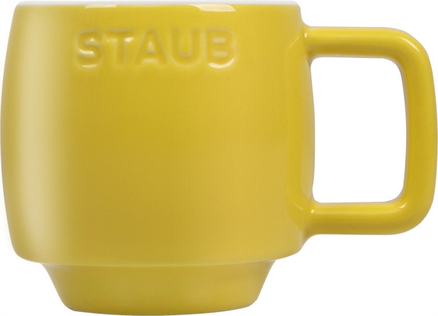 Tasse Citron XS 100ml in Gelb präsentiert im Onlineshop von KAQTU Design AG. Espressotassen ist von Staub