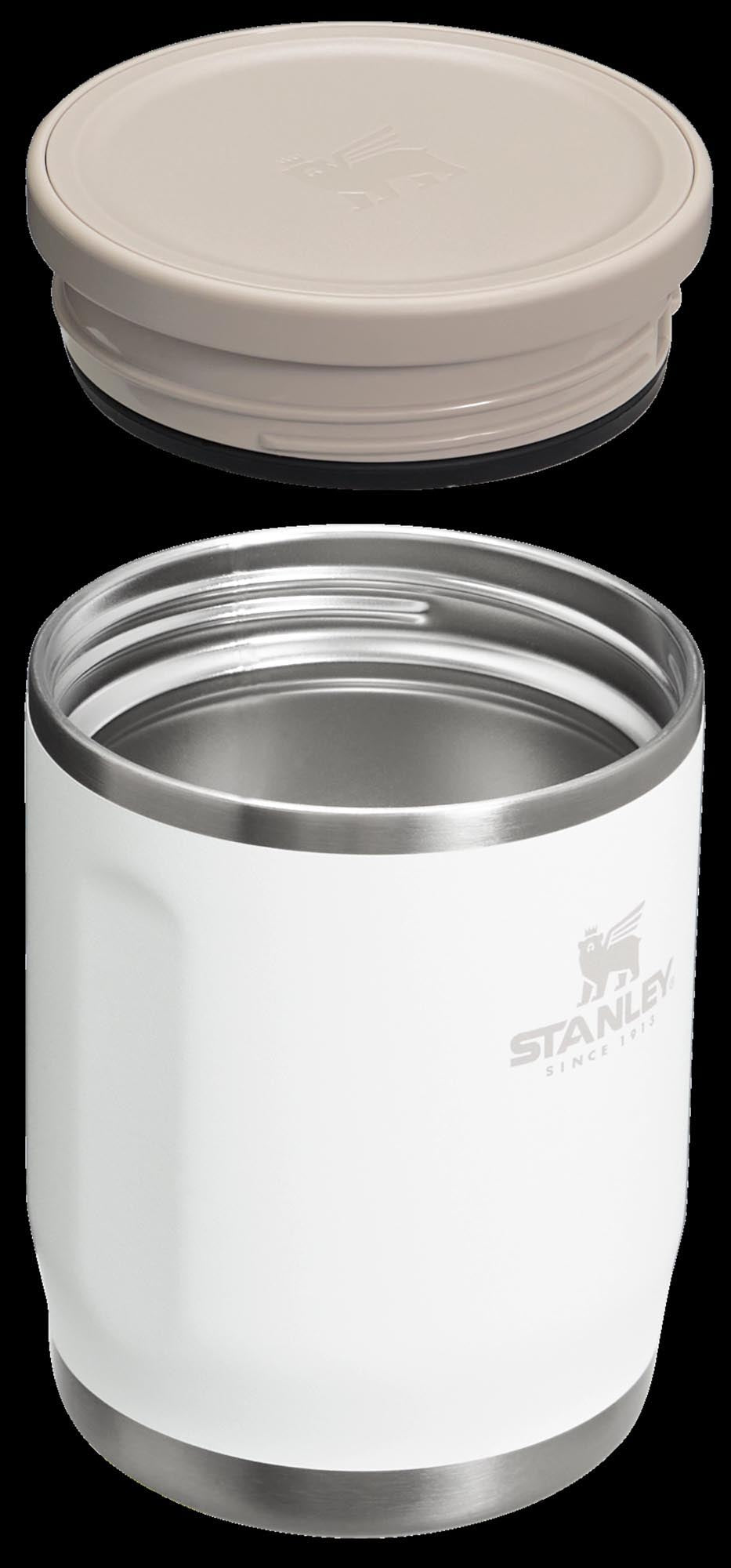 Der Stanley Adventure To-Go Food Jar 0.53l frost ist ein langlebiger, isolierter Speisebehälter, perfekt für Reisen und Outdoor-Aktivitäten.