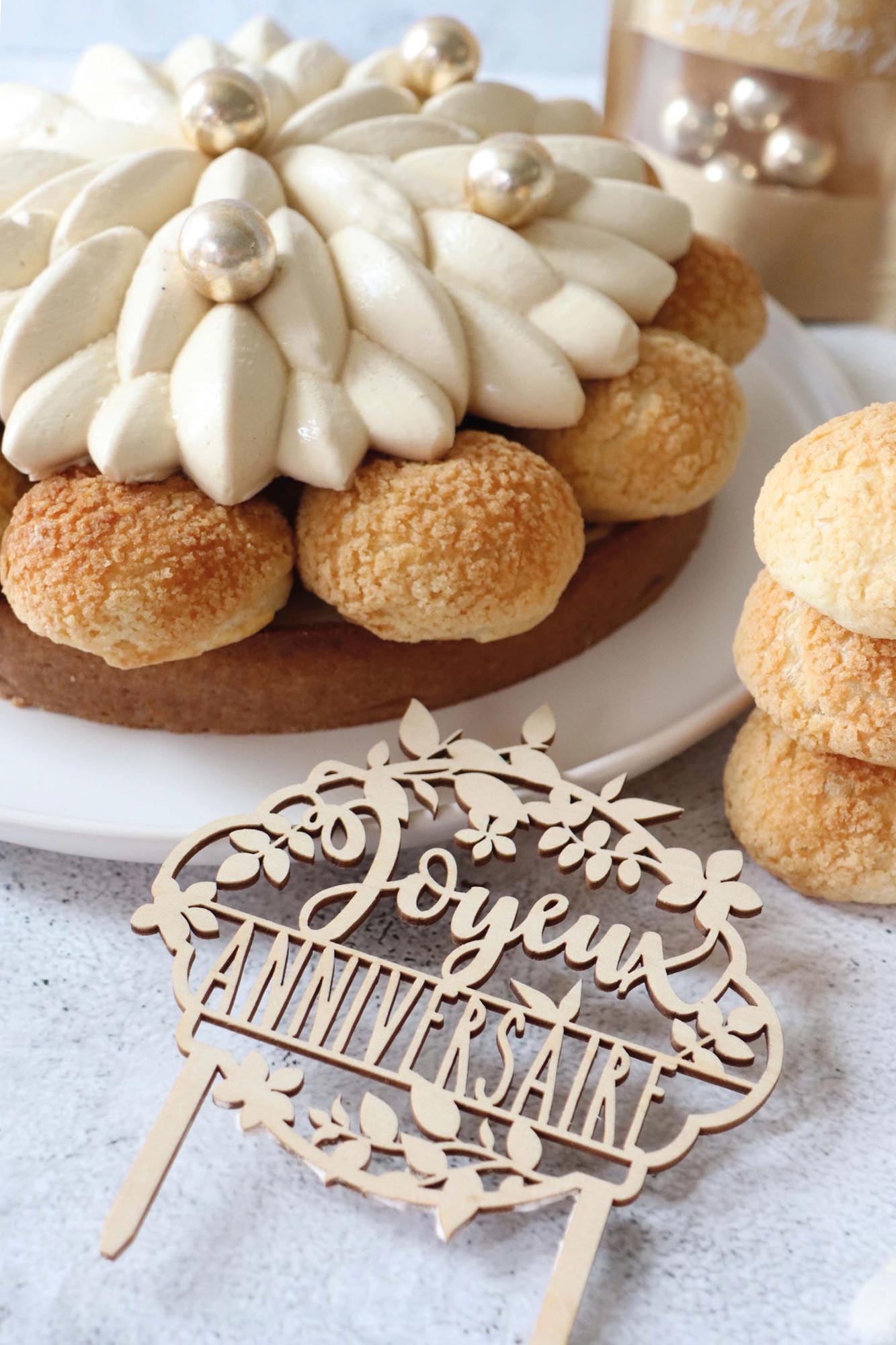 Silikon-Backform Saint Honoré, 20 cm, ideal für kreative Tortendekorationen und gleichmässiges Backen, von Scrap Cooking.