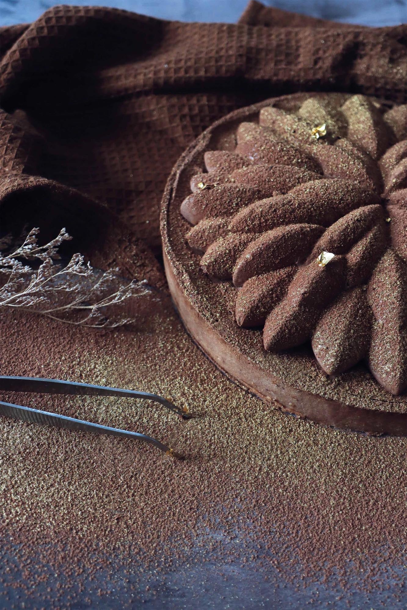 Silikon-Backform Saint Honoré, 20 cm, perfekt für originelle Tortendekorationen und gleichmässige Backergebnisse, von Scrap Cooking.