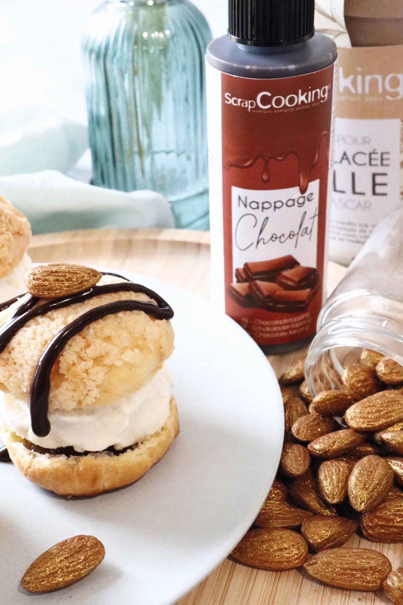 Schokoladen Topping von Scrap Cooking, 160g: Perfekt für Desserts, Kuchen und Eis. Verleiht süssen Kreationen den letzten Schliff.