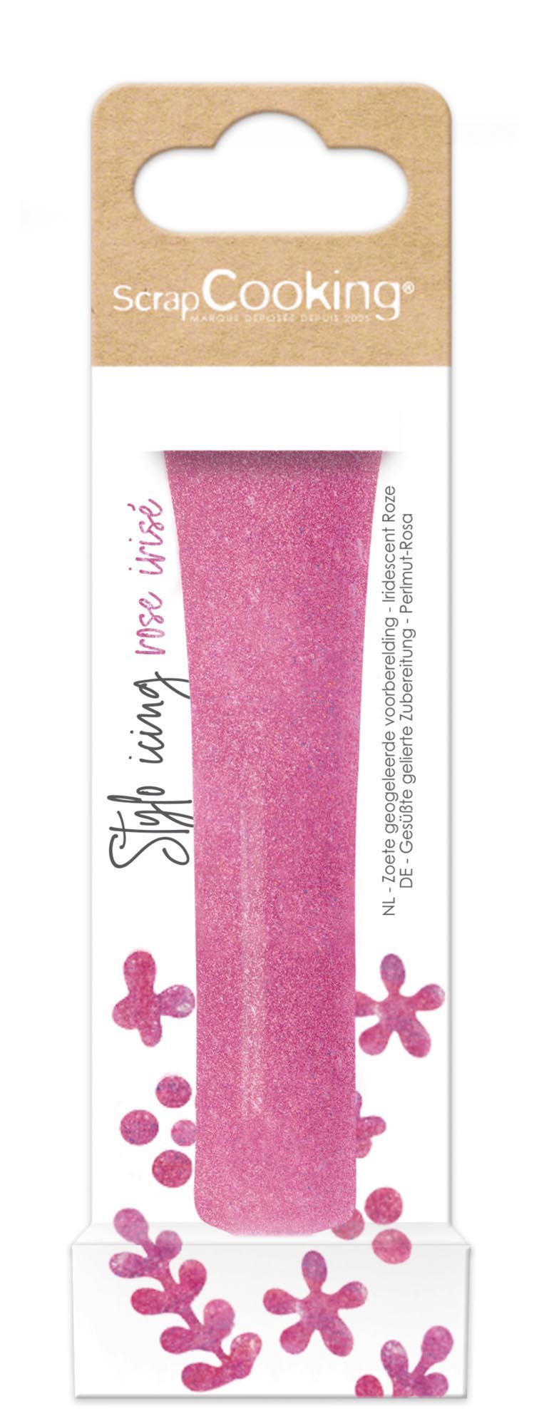 Zuckerguss Stift perlmutt rosa 26g in Pink präsentiert im Onlineshop von KAQTU Design AG. Lebensmittel ist von Scrap Cooking