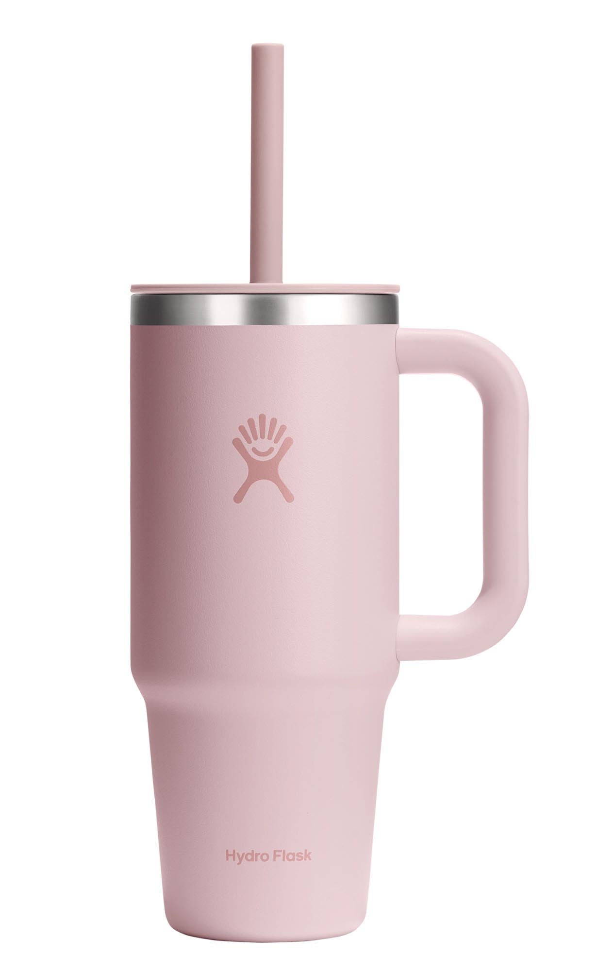 Reisebecher mit Trinkhalm 710ml trillium in präsentiert im Onlineshop von KAQTU Design AG. Trinkflasche ist von Hydro Flask