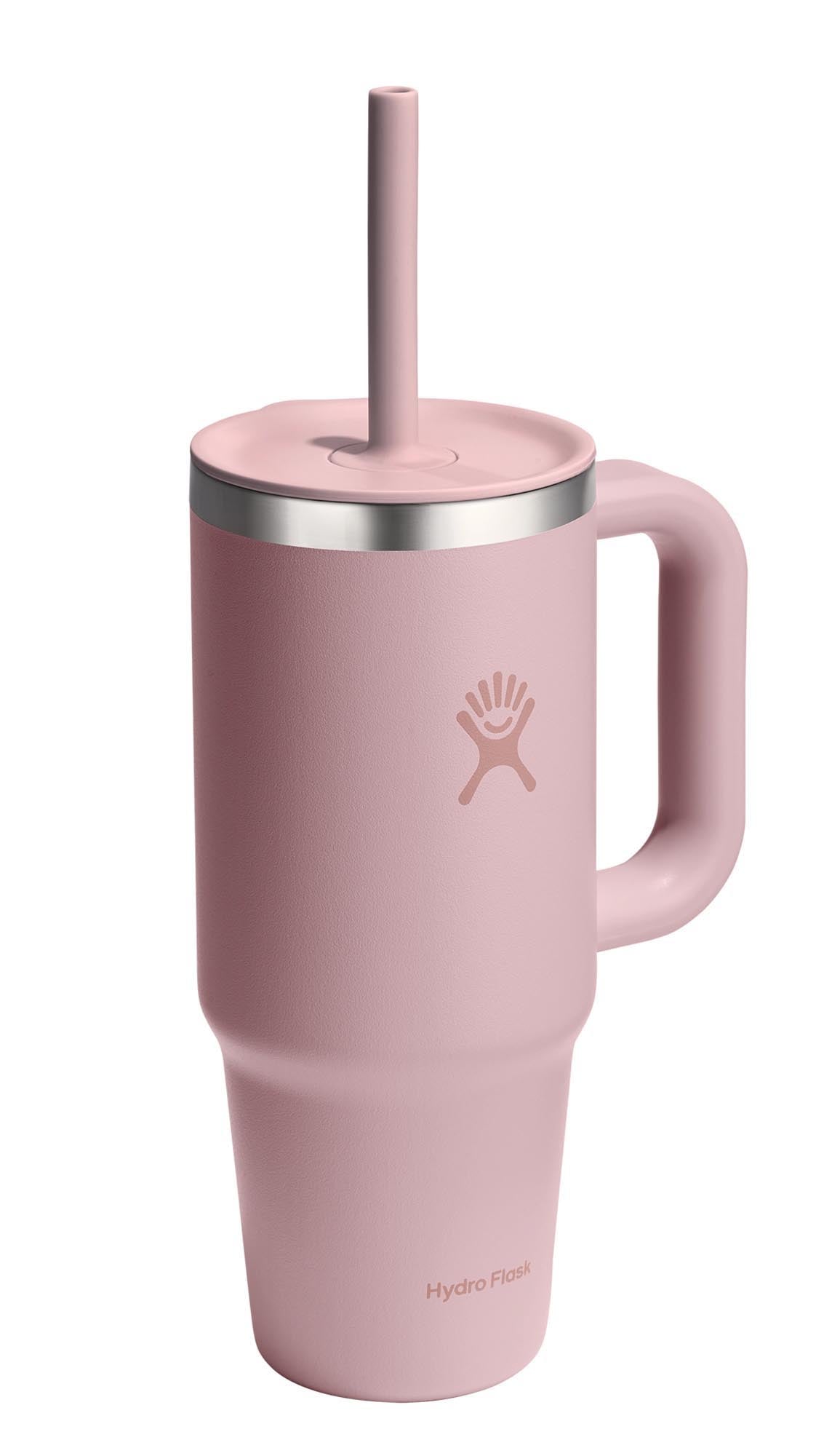 Reisebecher mit Trinkhalm 710ml trillium in präsentiert im Onlineshop von KAQTU Design AG. Trinkflasche ist von Hydro Flask