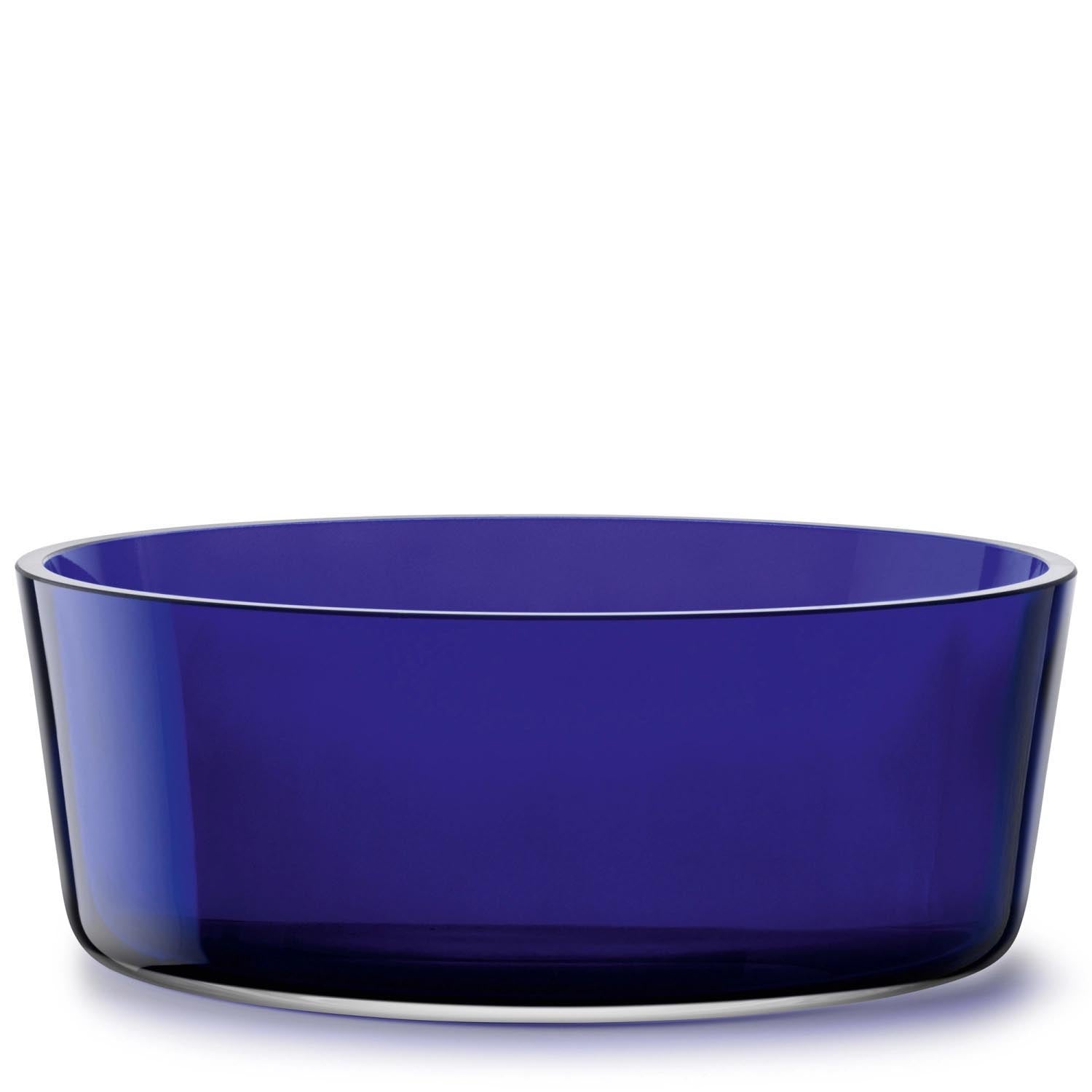 Collective Schale D30cm H10cm Glas cobalt in Blau präsentiert im Onlineshop von KAQTU Design AG. Schale ist von LSA