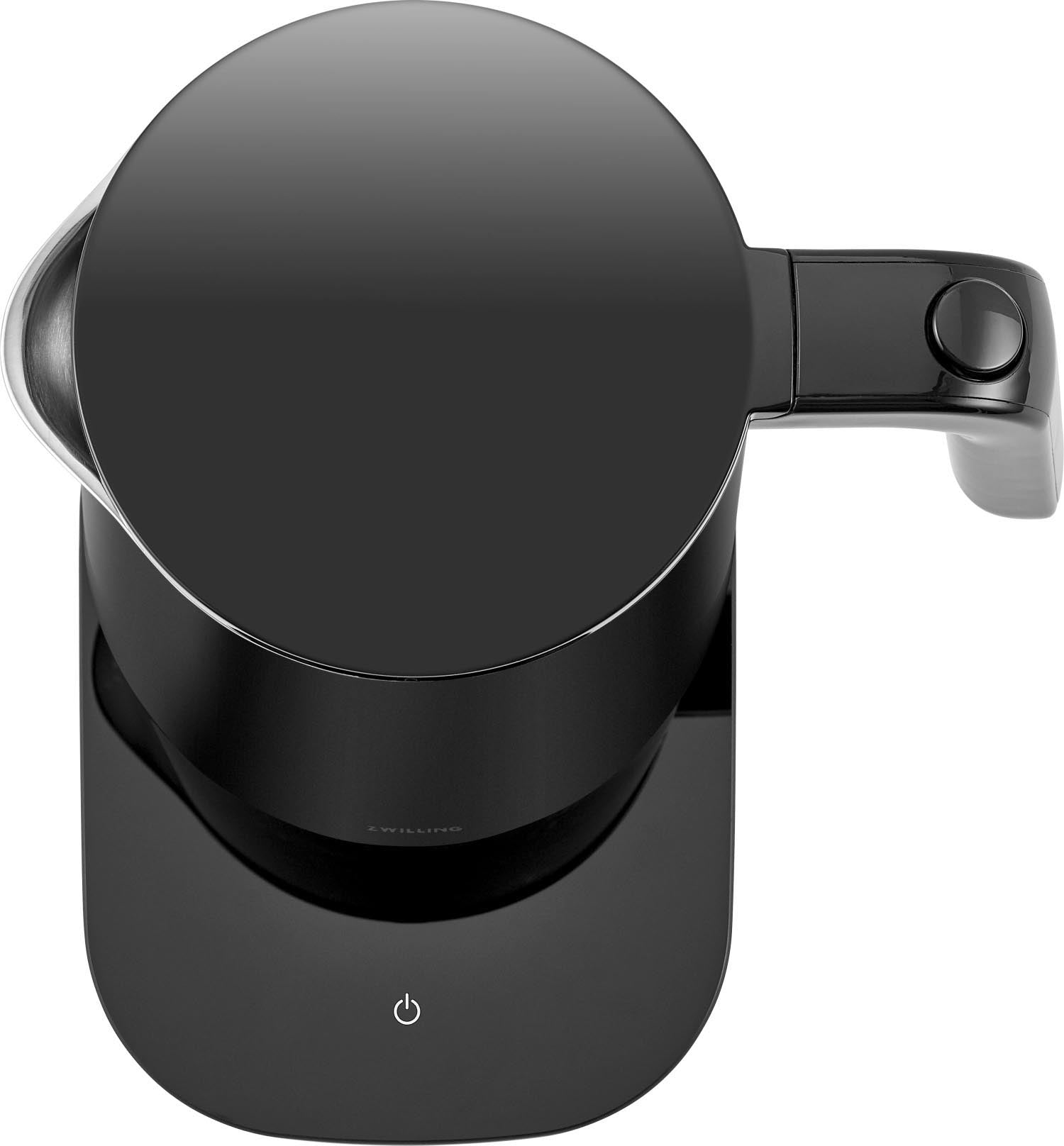 Zwilling Enfinigy Wasserkocher PRO 1l in Schwarz, mit präziser Temperaturwahl, modernem Design und hochwertiger Verarbeitung.