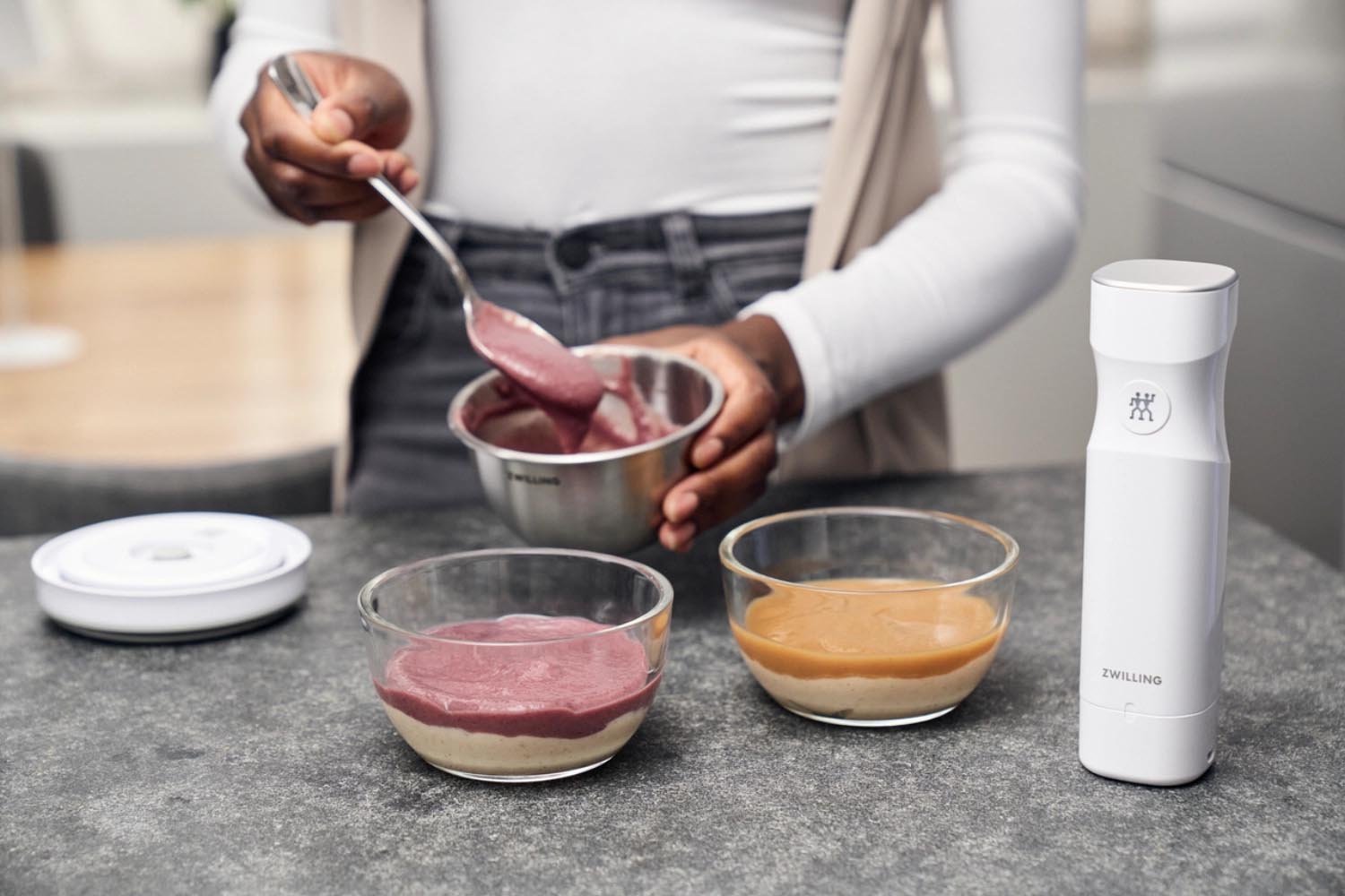 Zwilling Fresh & Save Glas-Vakuumschüssel S: Ideal für frische Lebensmittel, robust, vielseitig und vakuumierbar für längere Haltbarkeit.