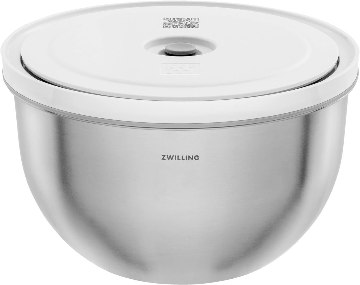 9-teiliges Edelstahl-Vakuum-Set von Zwilling für frische Lebensmittel und nachhaltige Aufbewahrung, ideal für längere Haltbarkeit.