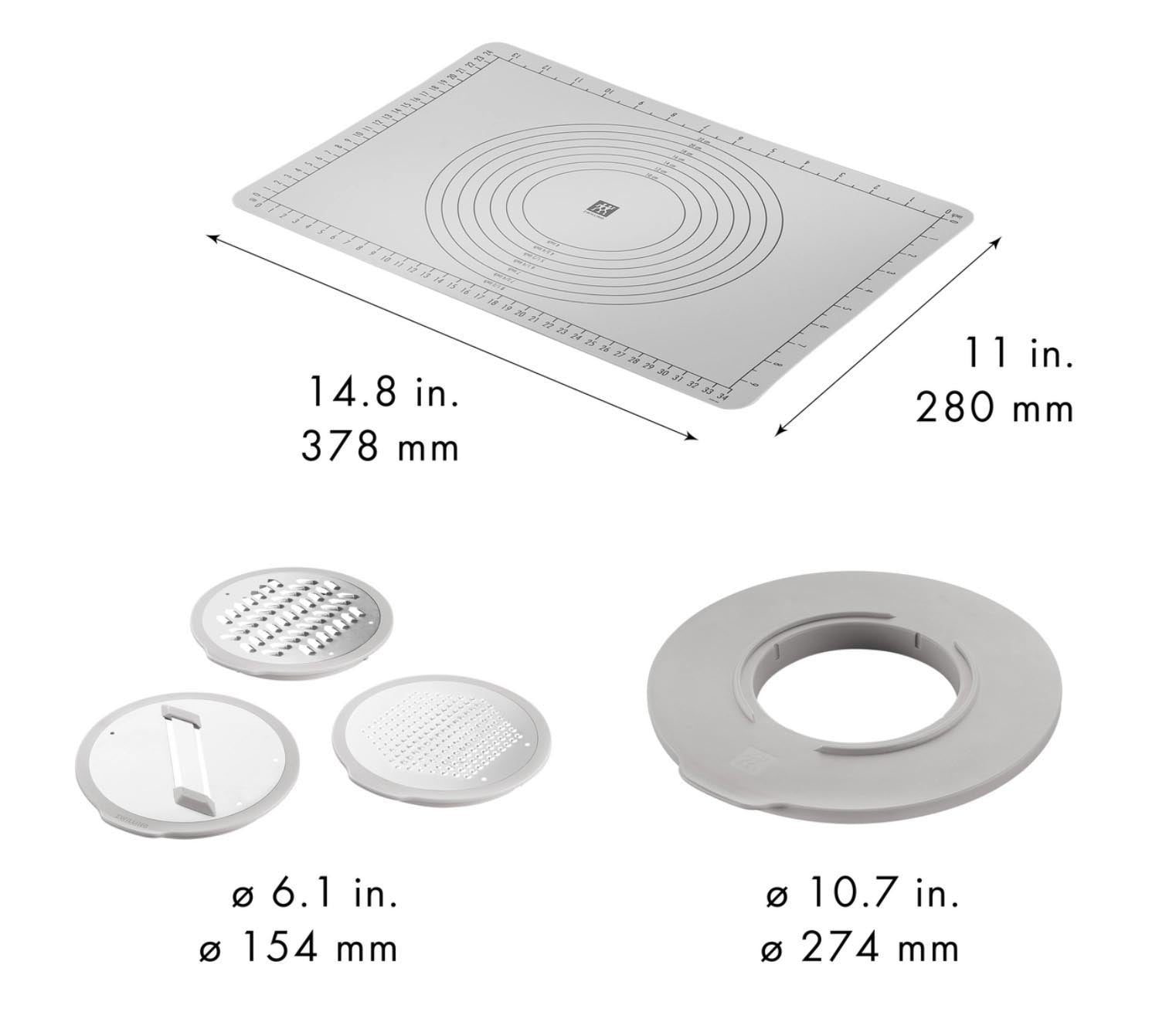5-teiliges Fresh & Save Schüssel-Set von Zwilling, ideal für frische Lebensmittelaufbewahrung und Vakuumversiegelung, praktisch und vielseitig.