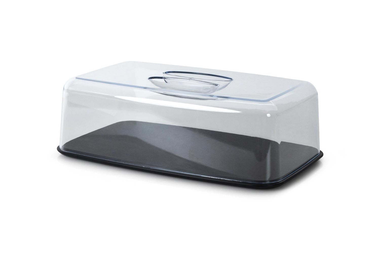 Duracore Käseglocke rechteckig 33.5x20.5x12.5 cm in Transparent präsentiert im Onlineshop von KAQTU Design AG. Aufbewahrungsbehälter ist von Continenta