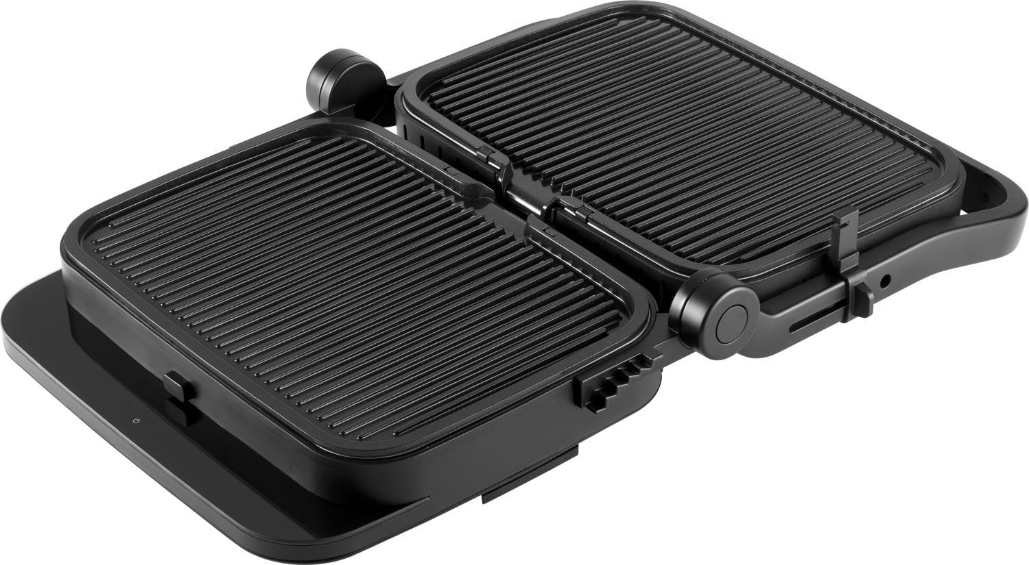 Der Zwilling Enfinigy Kontaktgrill bietet vielseitige Grillmöglichkeiten mit präziser Temperaturkontrolle und modernem Design.