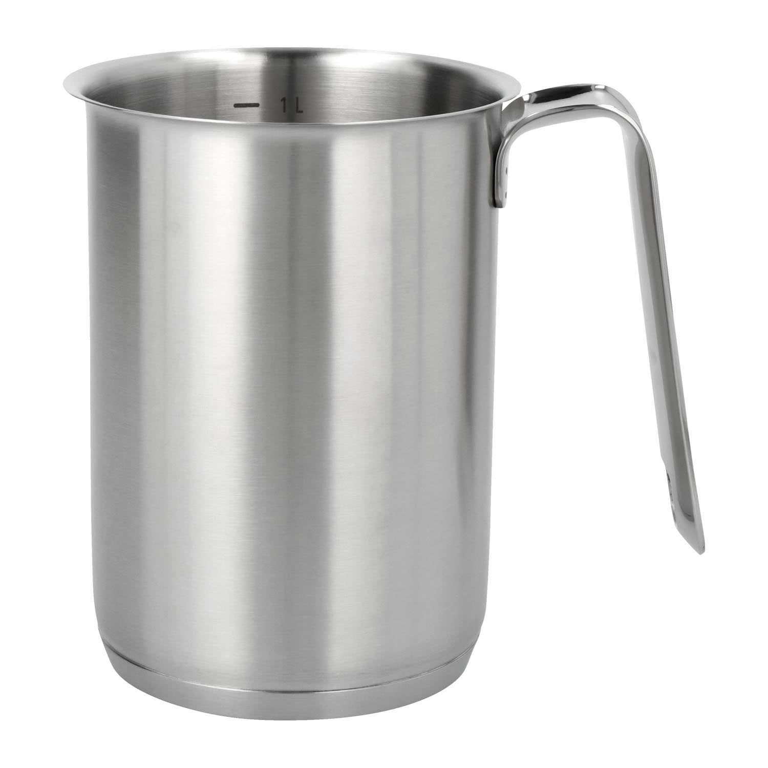 Die Demeyere Specialties 3 Saucenpfanne, 10 cm hoch, 1.1 l, aus Edelstahl, perfekt für Saucen, mit erstklassiger Verarbeitung und Stil.