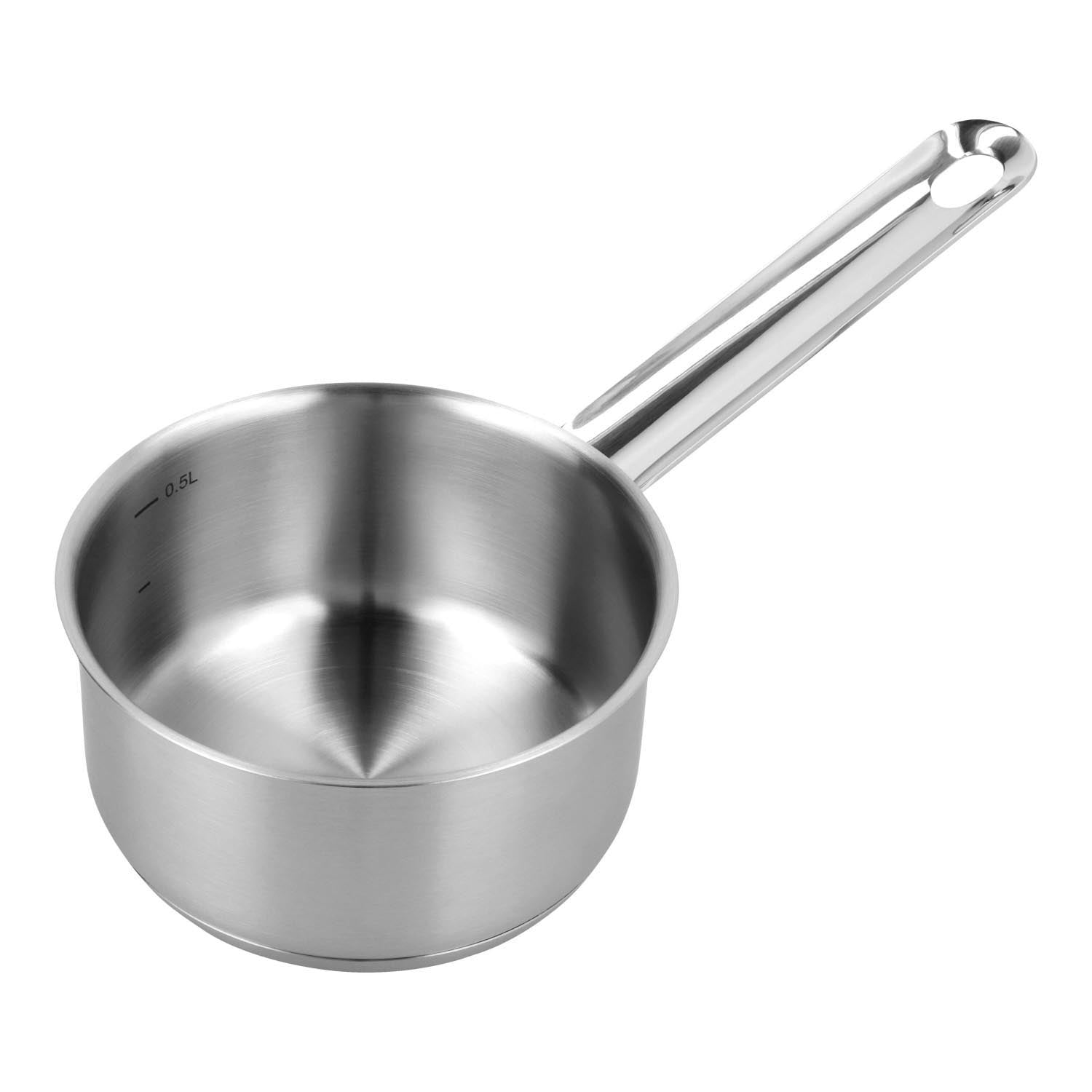 Specialties 3 Saucenpfanne 12cm in Silber präsentiert im Onlineshop von KAQTU Design AG. Pfanne/Topf ist von Demeyere