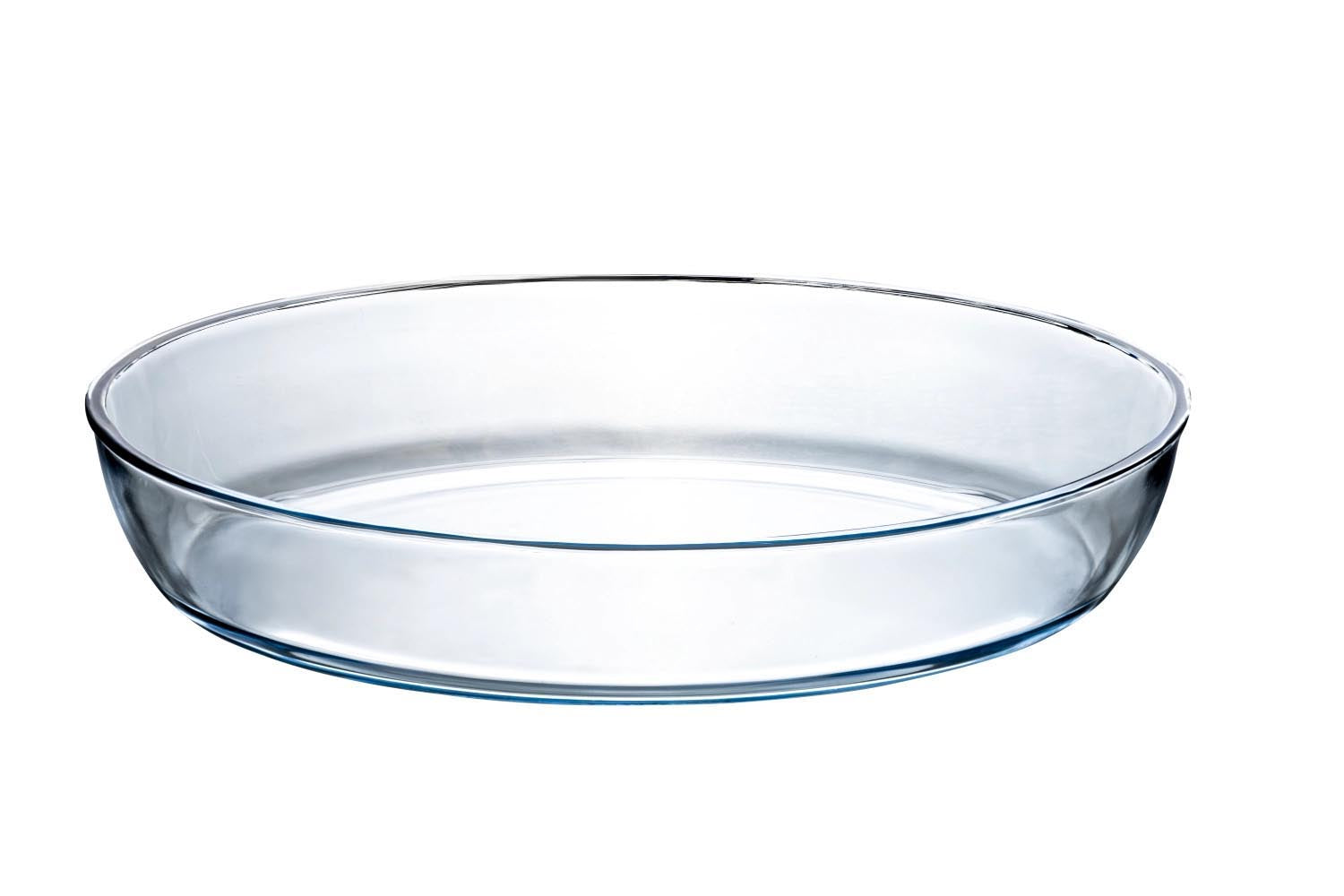 Auflaufform oval 34.8x24cm in Transparent präsentiert im Onlineshop von KAQTU Design AG. Backform / Backblech ist von Borart