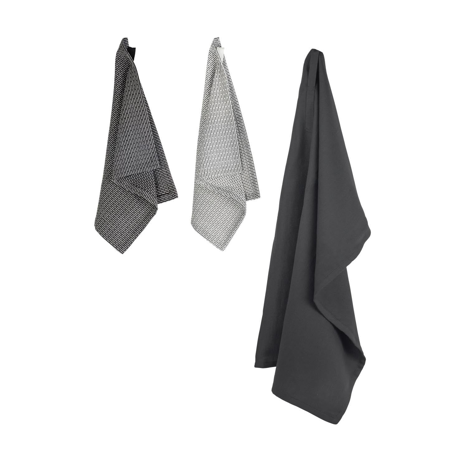 3er Set Geschirr- und Spühltuch 53x86cm classic Biobaumwolle in 0 präsentiert im Onlineshop von KAQTU Design AG. Küchentuch ist von The Organic Company