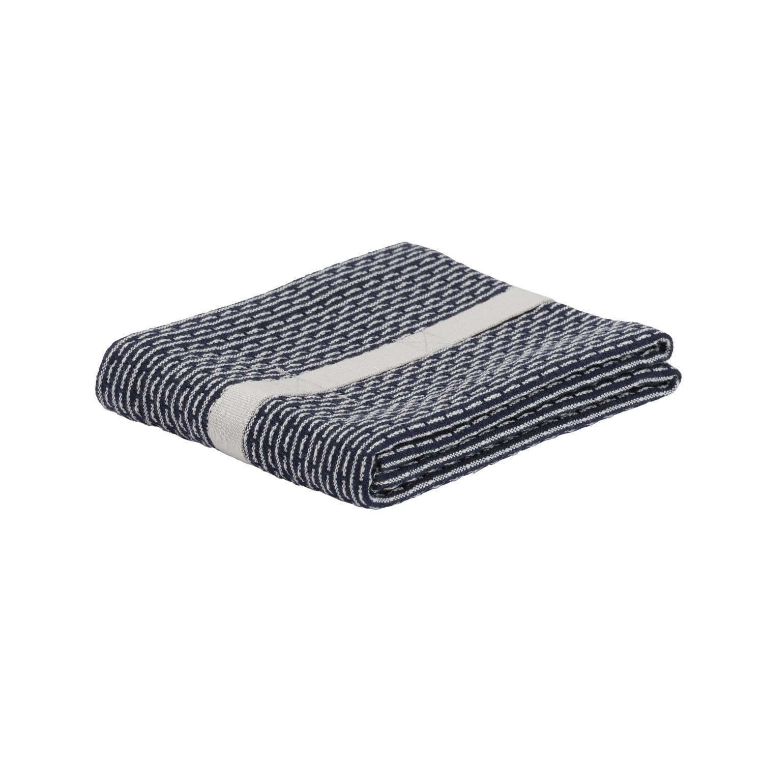 Geschirrtuch klein 35x60cm dark blue Biobaumwolle in 0 präsentiert im Onlineshop von KAQTU Design AG. Küchentuch ist von The Organic Company