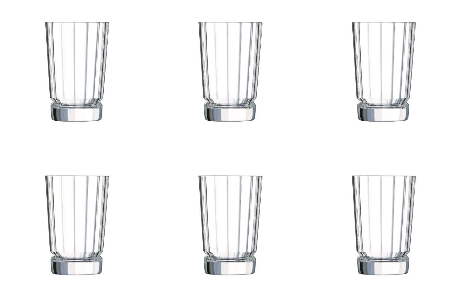 6er Set Bourbon Street Wasserglas 0.36lt D8.5cm H13cm in Transparent präsentiert im Onlineshop von KAQTU Design AG. Glas ist von Arc