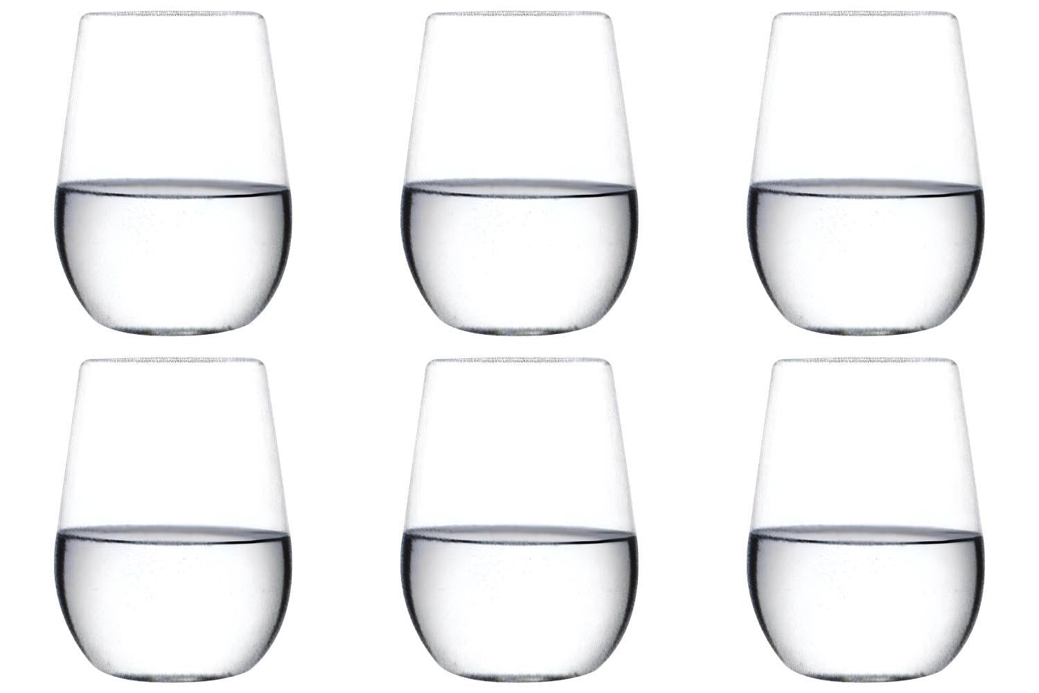 6er Set Viana Becher 50cl 11.6cm in Transparent präsentiert im Onlineshop von KAQTU Design AG. Espressotassen ist von Rastal