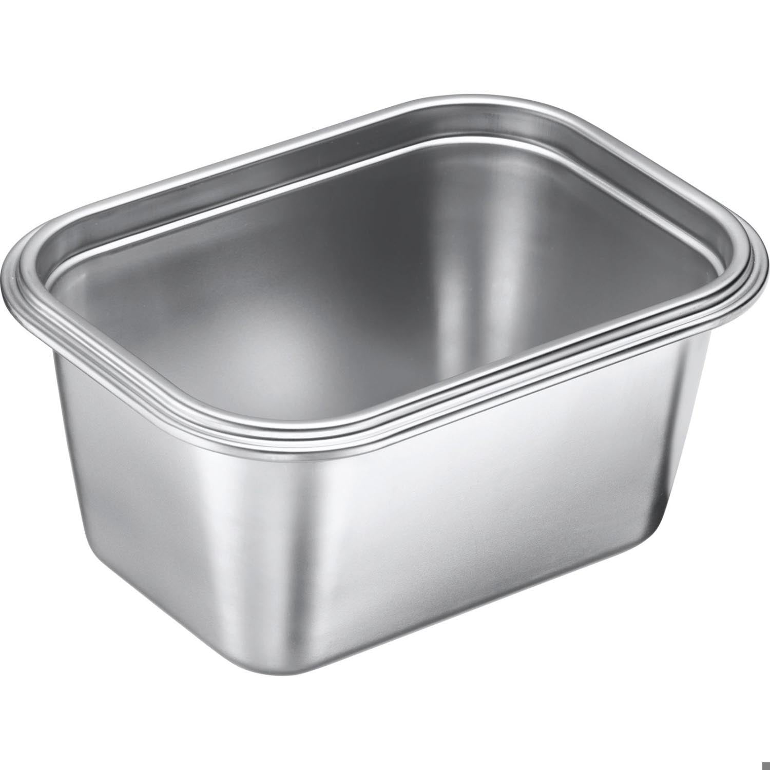 Praktische Edelstahl-Lunchbox von Westmark, 1000ml Fassungsvermögen, ideal für unterwegs, robust, langlebig und umweltfreundlich.