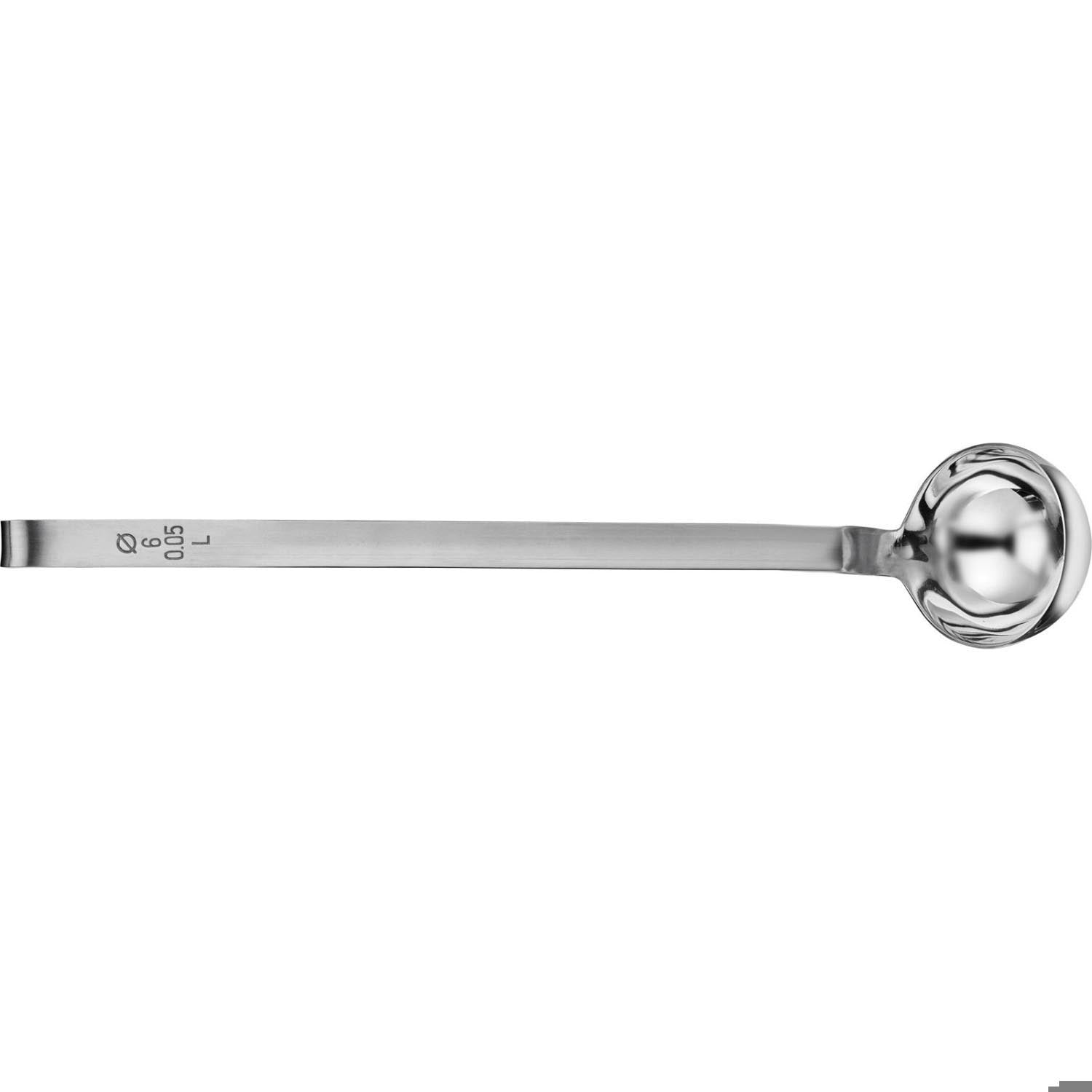 Praktische Schöpfkelle von Westmark, 6 cm Durchmesser, 50 ml Volumen, ideal für präzises Portionieren und Servieren.