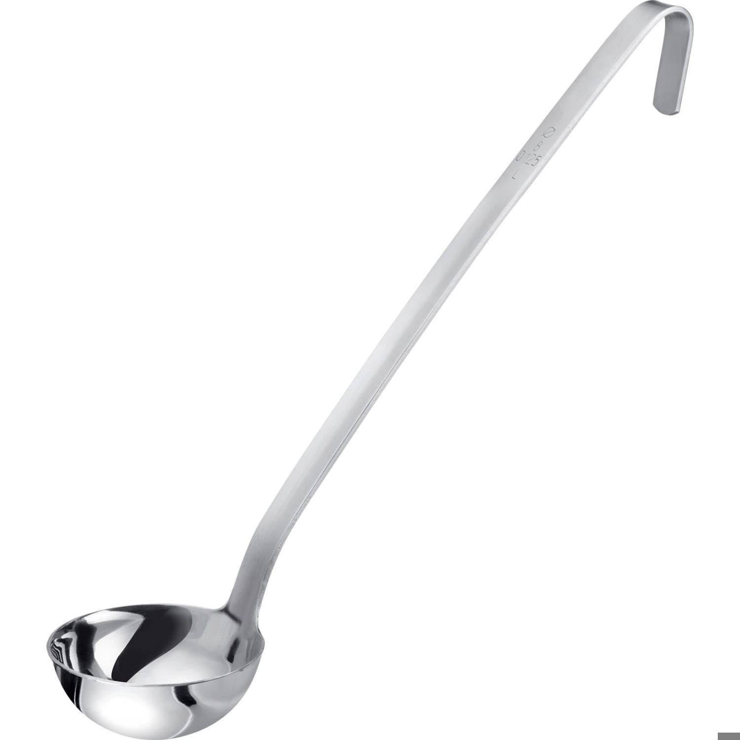 Pro Schöpfkelle D8cm, 125ml in Silber präsentiert im Onlineshop von KAQTU Design AG. Kochbesteck ist von Westmark