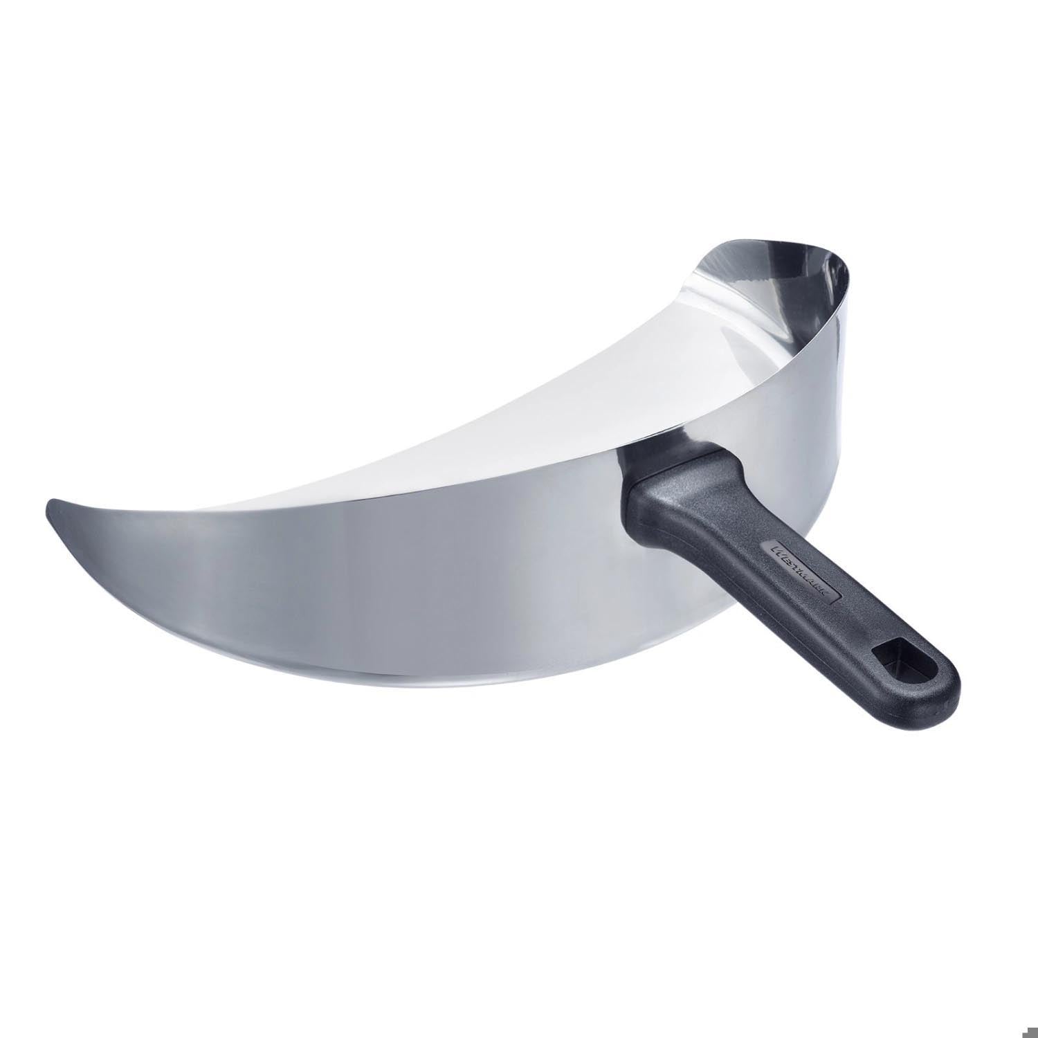Praktische Westmark Master Line Schaufel für Döner und Gyros, ideal für sauberes Portionieren und Servieren.