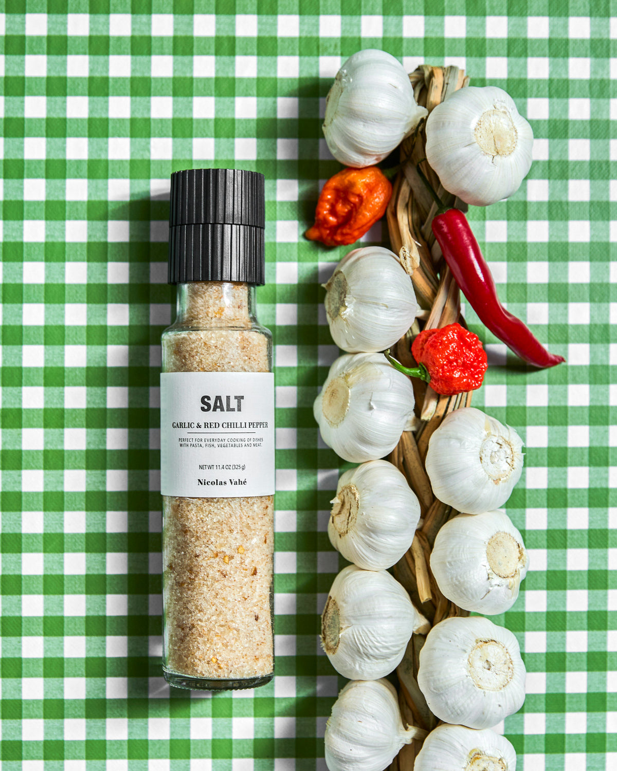 Salz, Knoblauch & Red Chilli Pfeffer in präsentiert im Onlineshop von KAQTU Design AG. Salz & Pfeffer ist von Nicolas Vahé