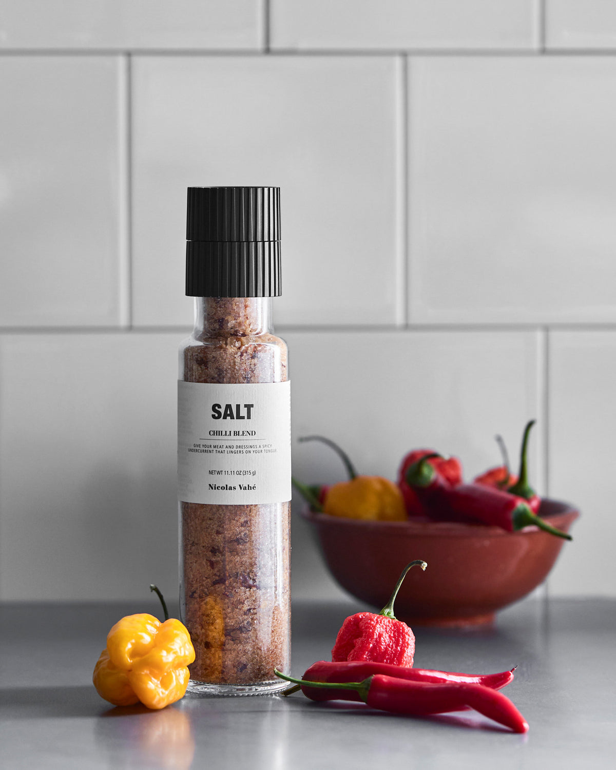 Salz, Chilli blend in präsentiert im Onlineshop von KAQTU Design AG. Salz & Pfeffer ist von Nicolas Vahé