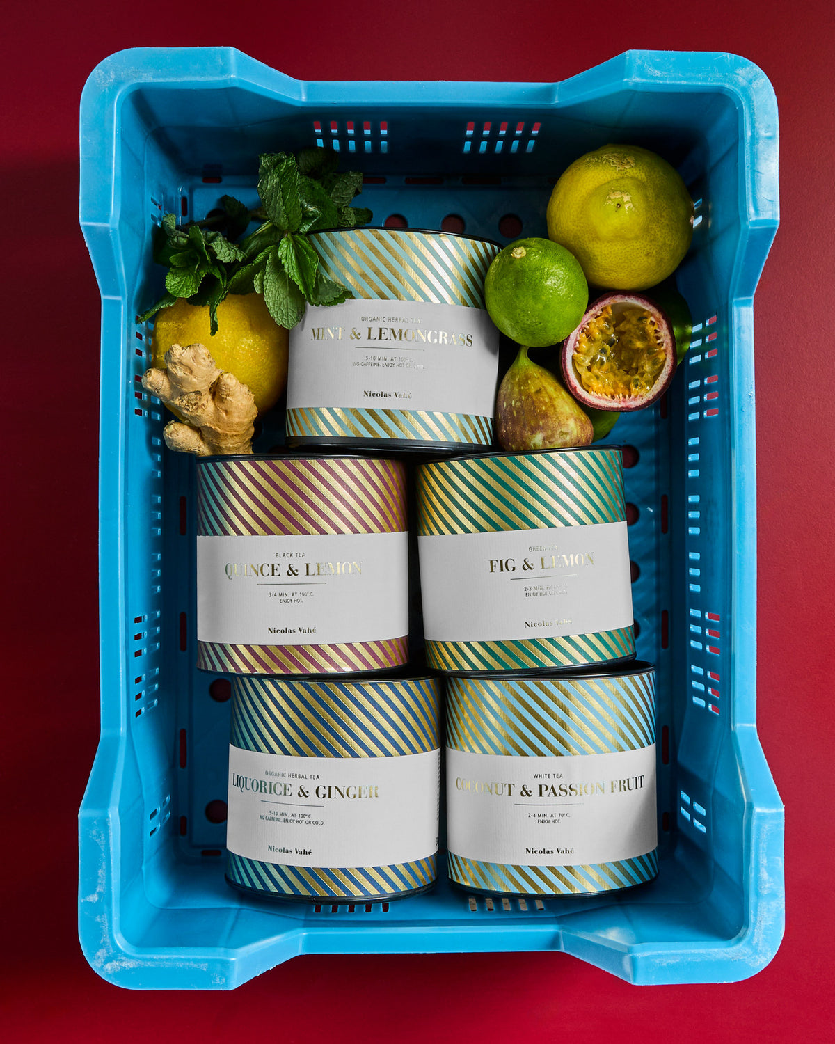 Green Tea, Fig & Lemon in präsentiert im Onlineshop von KAQTU Design AG. Lebensmittel ist von Nicolas Vahé