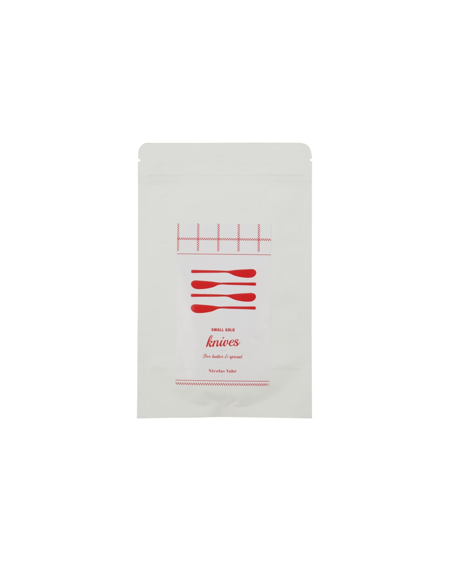 Setzen Sie stilvolle Akzente mit dem Buttermesser-Set NVDaily von Nicolas Vahé. Antikgoldenes Finish, perfekt für festliche Anlässe!