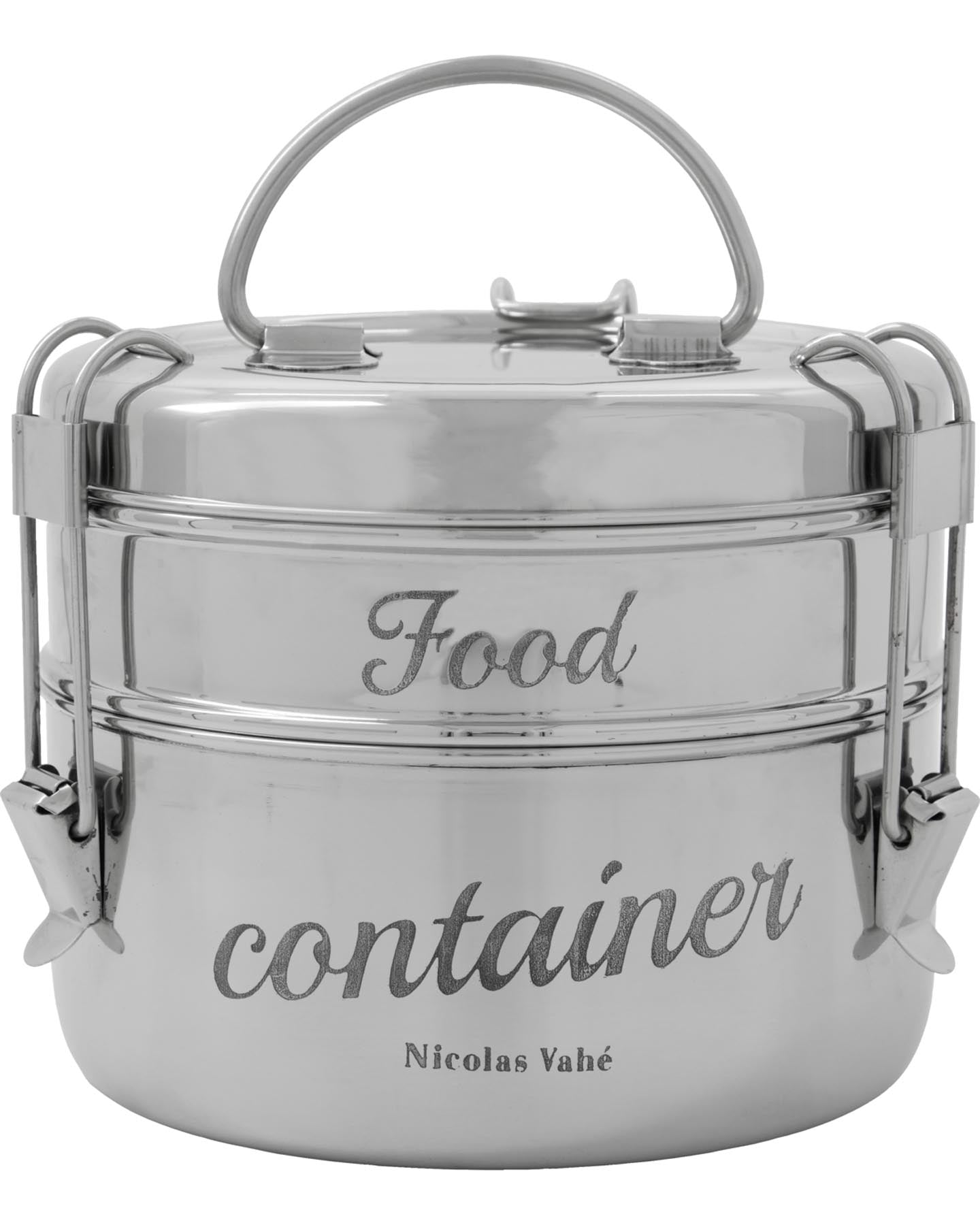 Aufbewahrung, NVContainer, Silber-Finish in Silber-Finish präsentiert im Onlineshop von KAQTU Design AG. Aufbewahrungslösungen ist von Nicolas Vahé