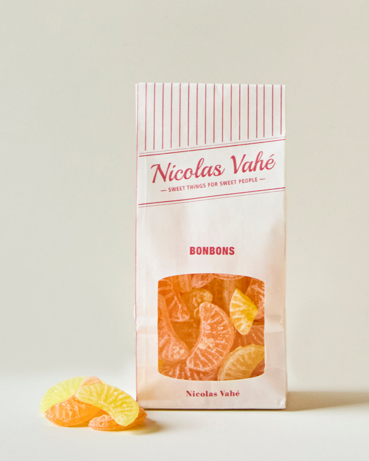 Hartbonbons Citrus von Nicolas Vahé mit Zitronen- und Orangengeschmack