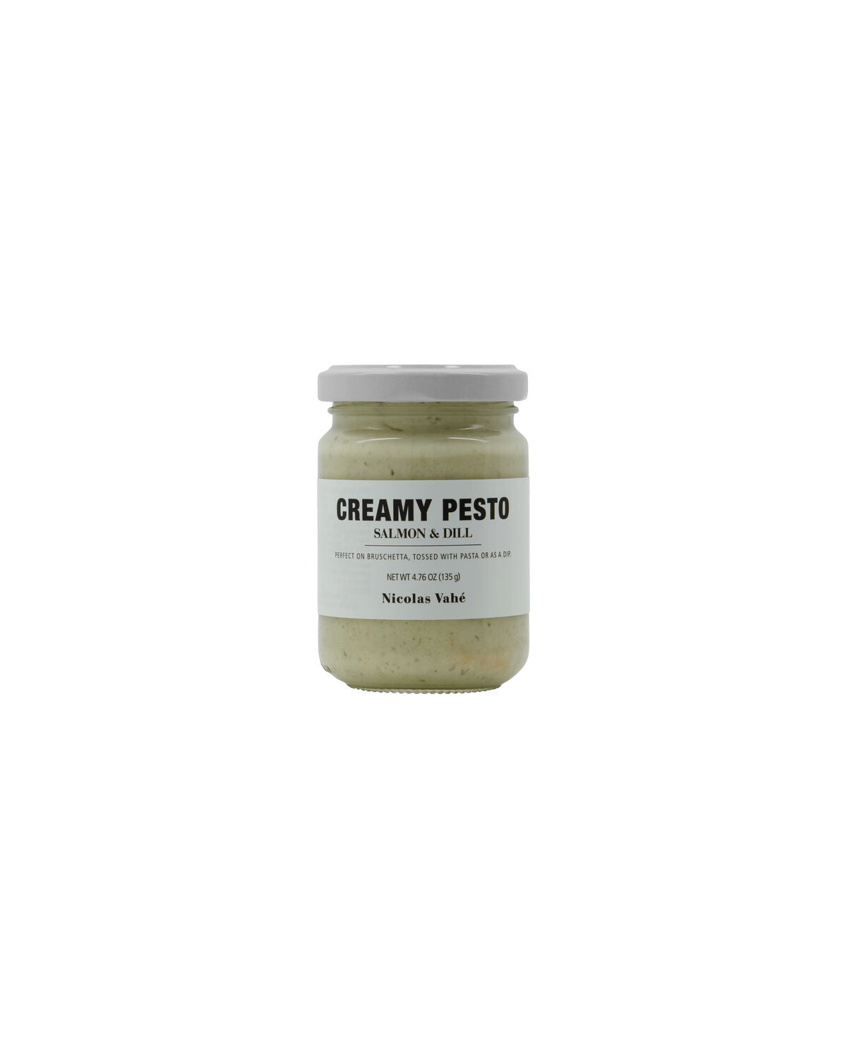 Creamy pesto, Salmon & dill, 135 g in präsentiert im Onlineshop von KAQTU Design AG. Lebensmittel ist von Nicolas Vahé