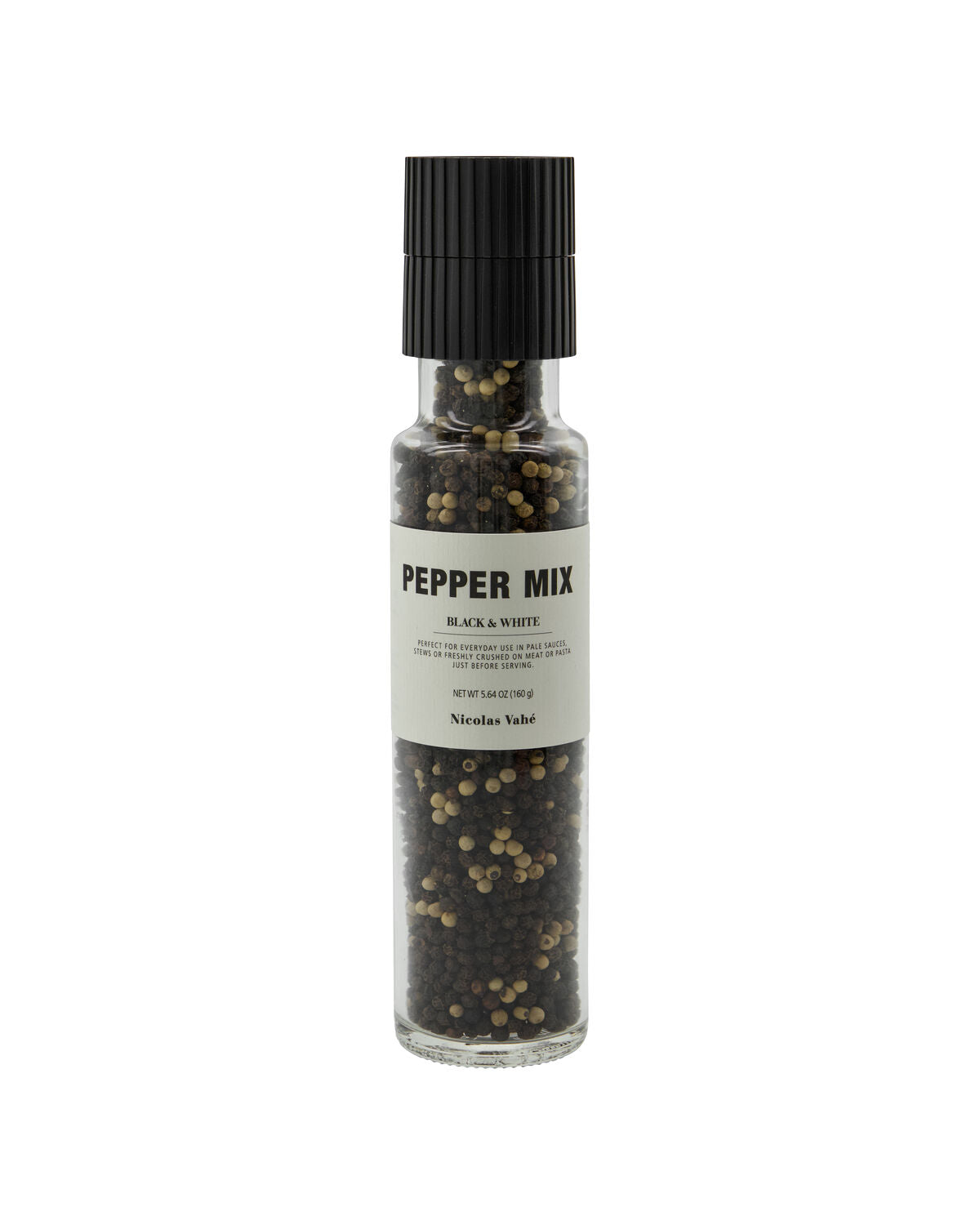 Pepper mix, Black & white, 160 g in präsentiert im Onlineshop von KAQTU Design AG. Salz & Pfeffer ist von Nicolas Vahé