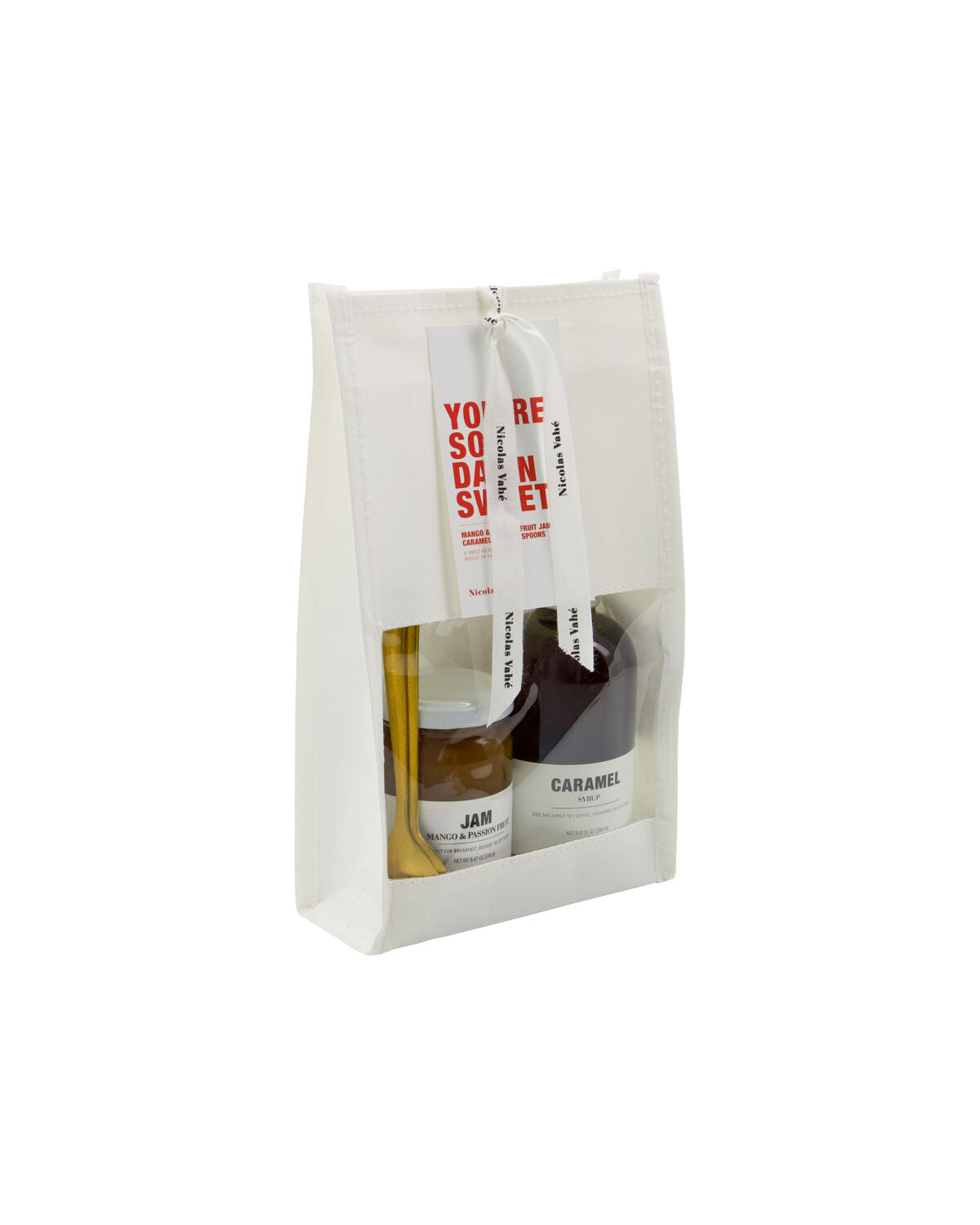Gift bag, You're so damn sweet, 240|280 g|ml in präsentiert im Onlineshop von KAQTU Design AG. Geschenkset ist von Nicolas Vahé