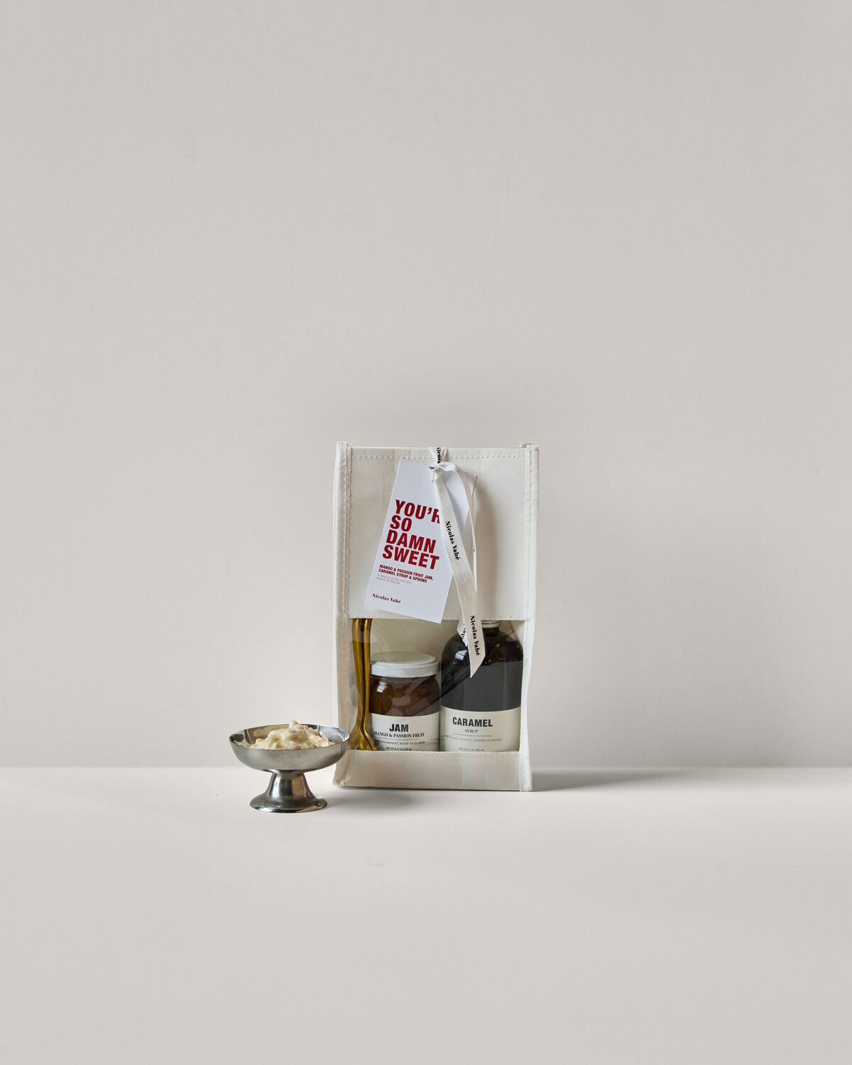 Geschenkverpackung "You're so damn sweet" von Nicolas Vahé, ideal für süße Überraschungen und besondere Anlässe, 240|280 g|ml.