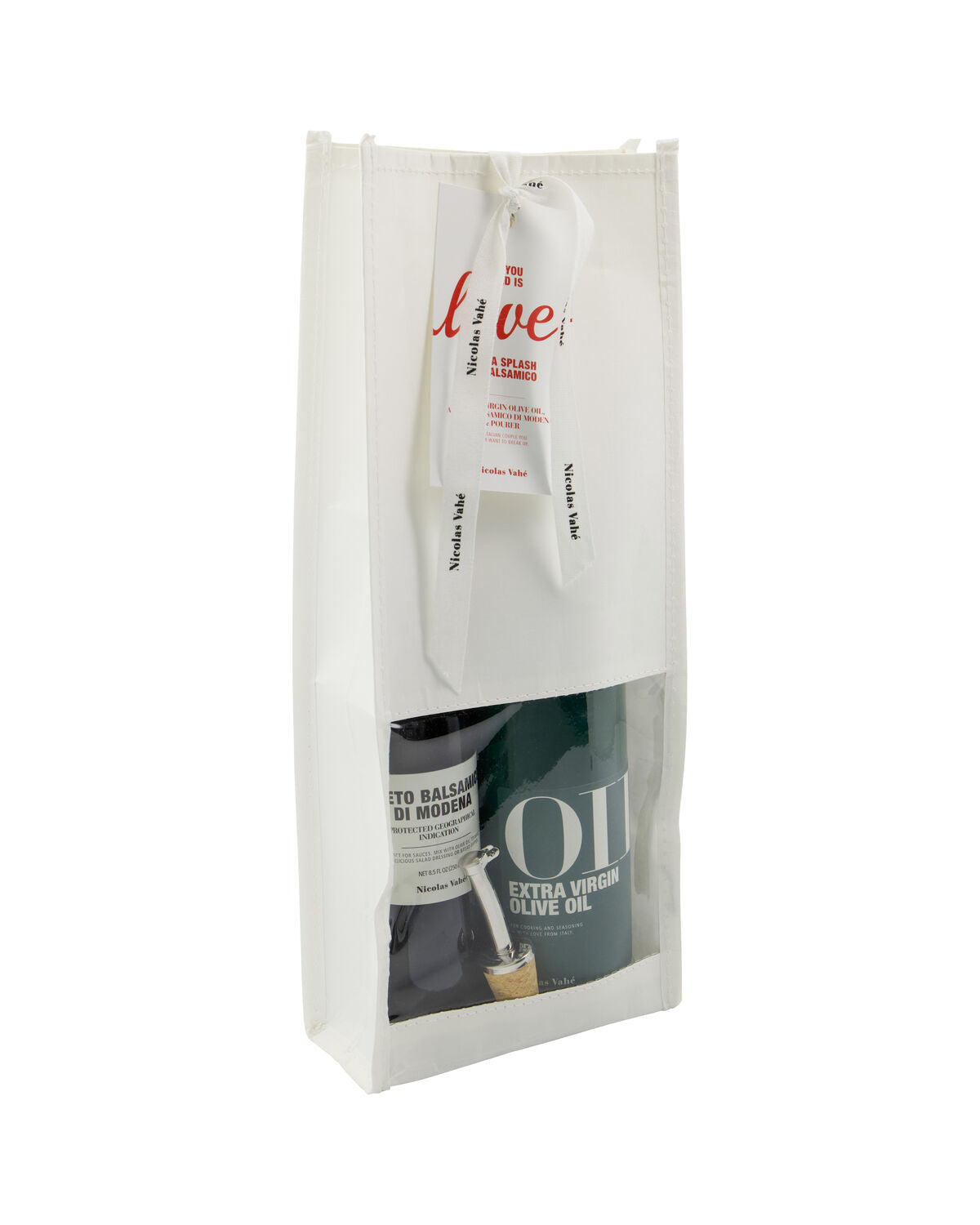 Gift bag, Oil you need is love and…, 25|500 cl|ml in präsentiert im Onlineshop von KAQTU Design AG. Geschenkset ist von Nicolas Vahé