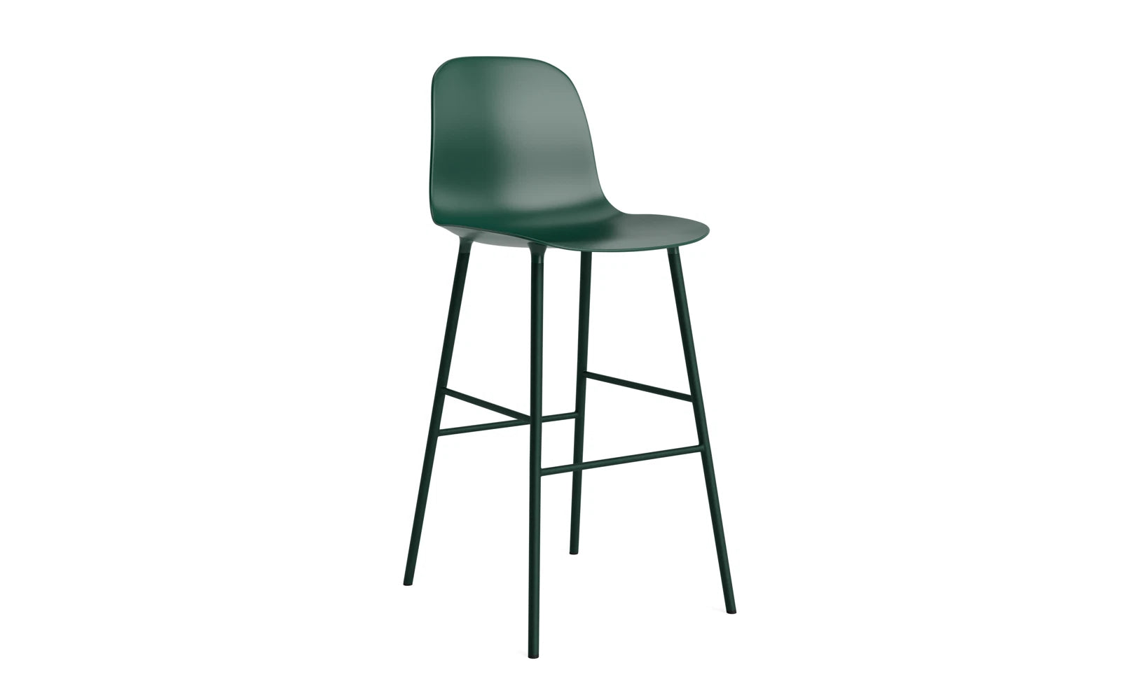 Form Barstuhl: Zeitloses Design mit ergonomischem Sitzkomfort.