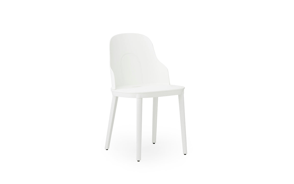 Allez Stuhl in Weiss präsentiert im Onlineshop von KAQTU Design AG. Stuhl ist von Normann Copenhagen