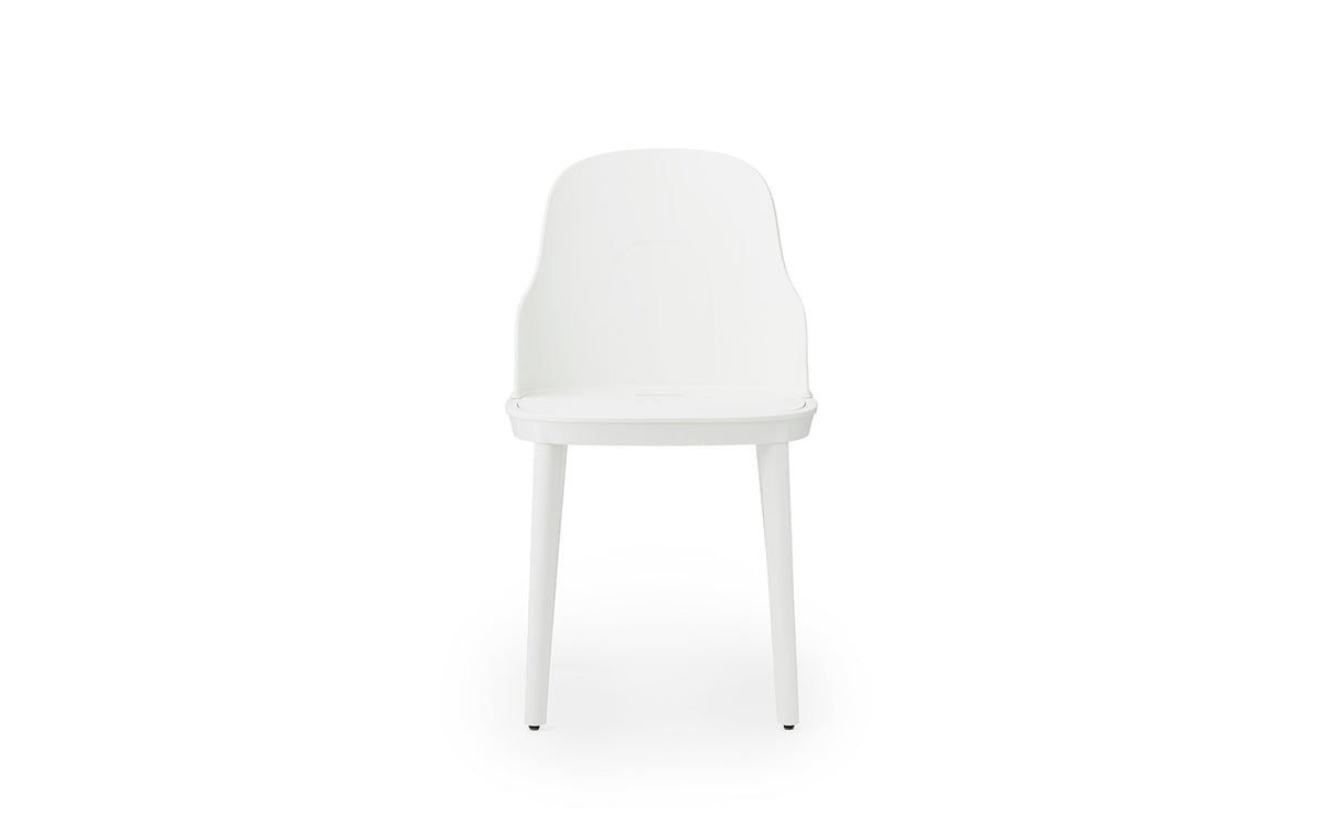 Allez Stuhl in Weiss präsentiert im Onlineshop von KAQTU Design AG. Stuhl ist von Normann Copenhagen