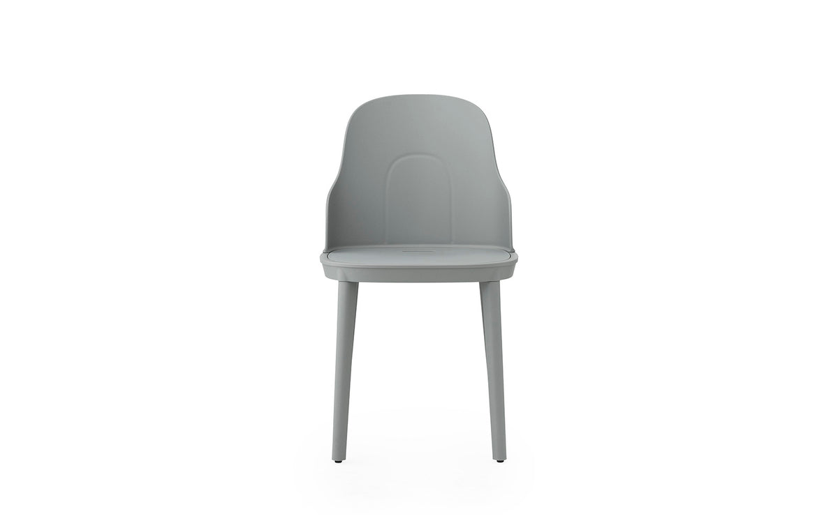 Allez Stuhl in Grau präsentiert im Onlineshop von KAQTU Design AG. Stuhl ist von Normann Copenhagen