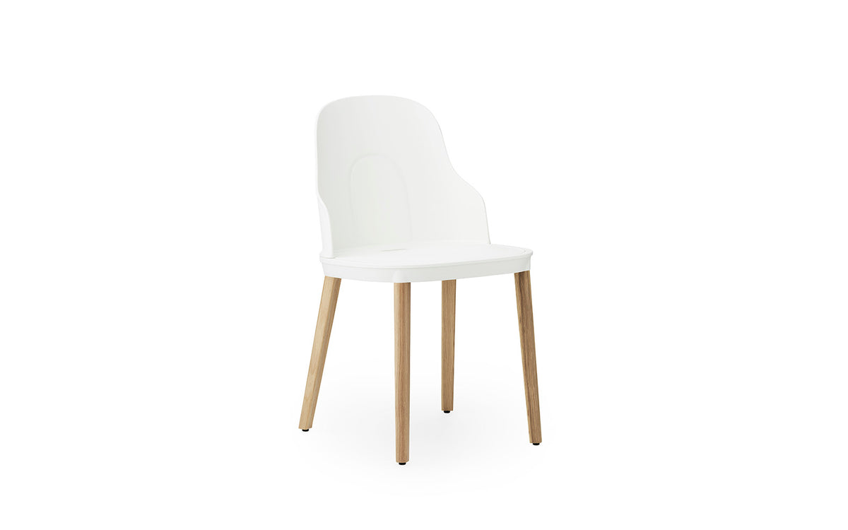 Allez Stuhl in Weiss präsentiert im Onlineshop von KAQTU Design AG. Stuhl ist von Normann Copenhagen