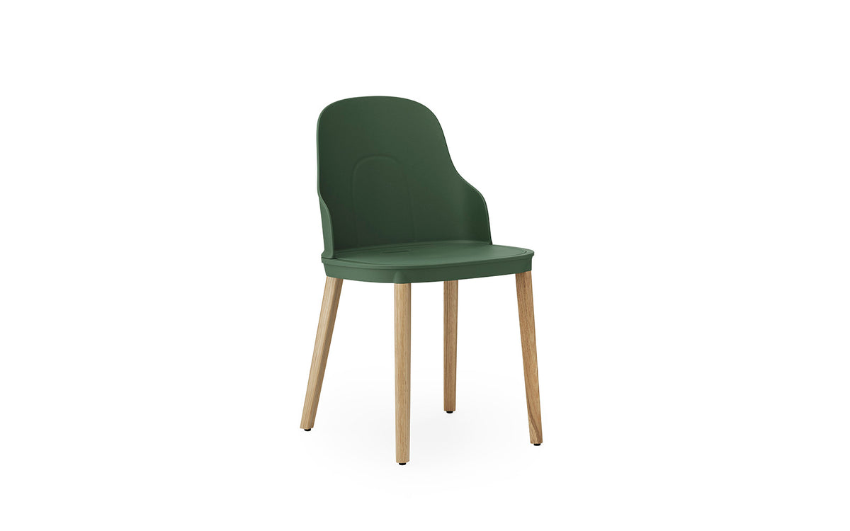 Allez Stuhl in Park grün präsentiert im Onlineshop von KAQTU Design AG. Stuhl ist von Normann Copenhagen