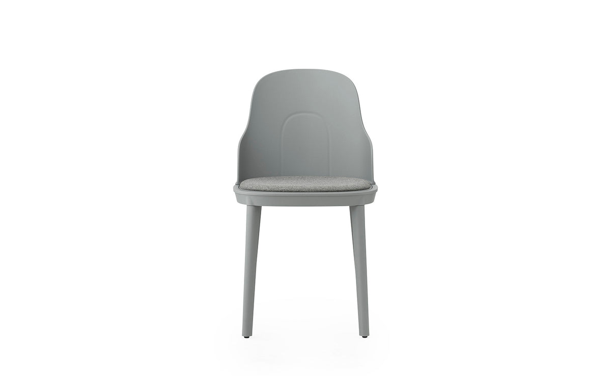 Allez Stuhl gepolstert Main Line Flax, grau/polypropylen in präsentiert im Onlineshop von KAQTU Design AG. Stuhl ist von Normann Copenhagen